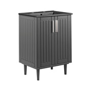 Augusta 24" Bathroom Vanity - Gray Black