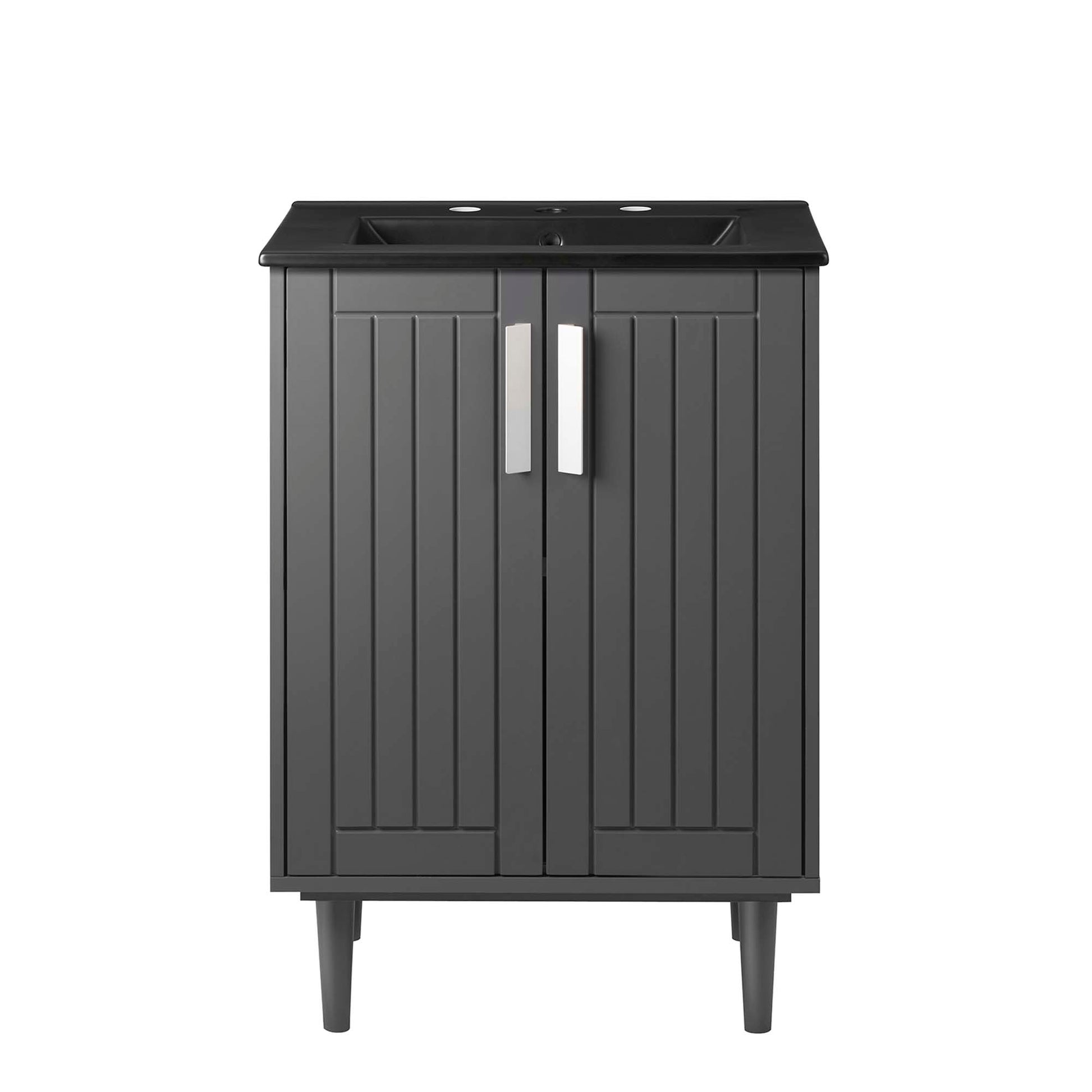 Augusta 24" Bathroom Vanity - White White