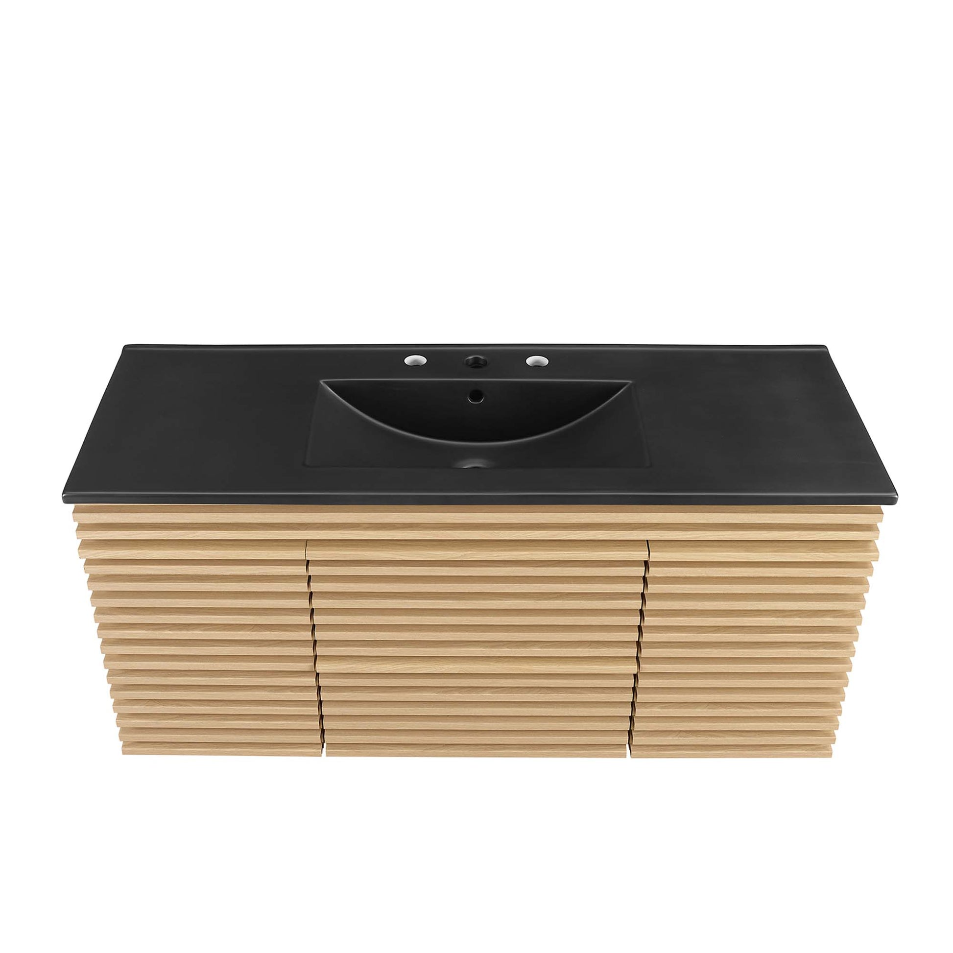 Render 48" Wall-Mount Bathroom Vanity Basin Included