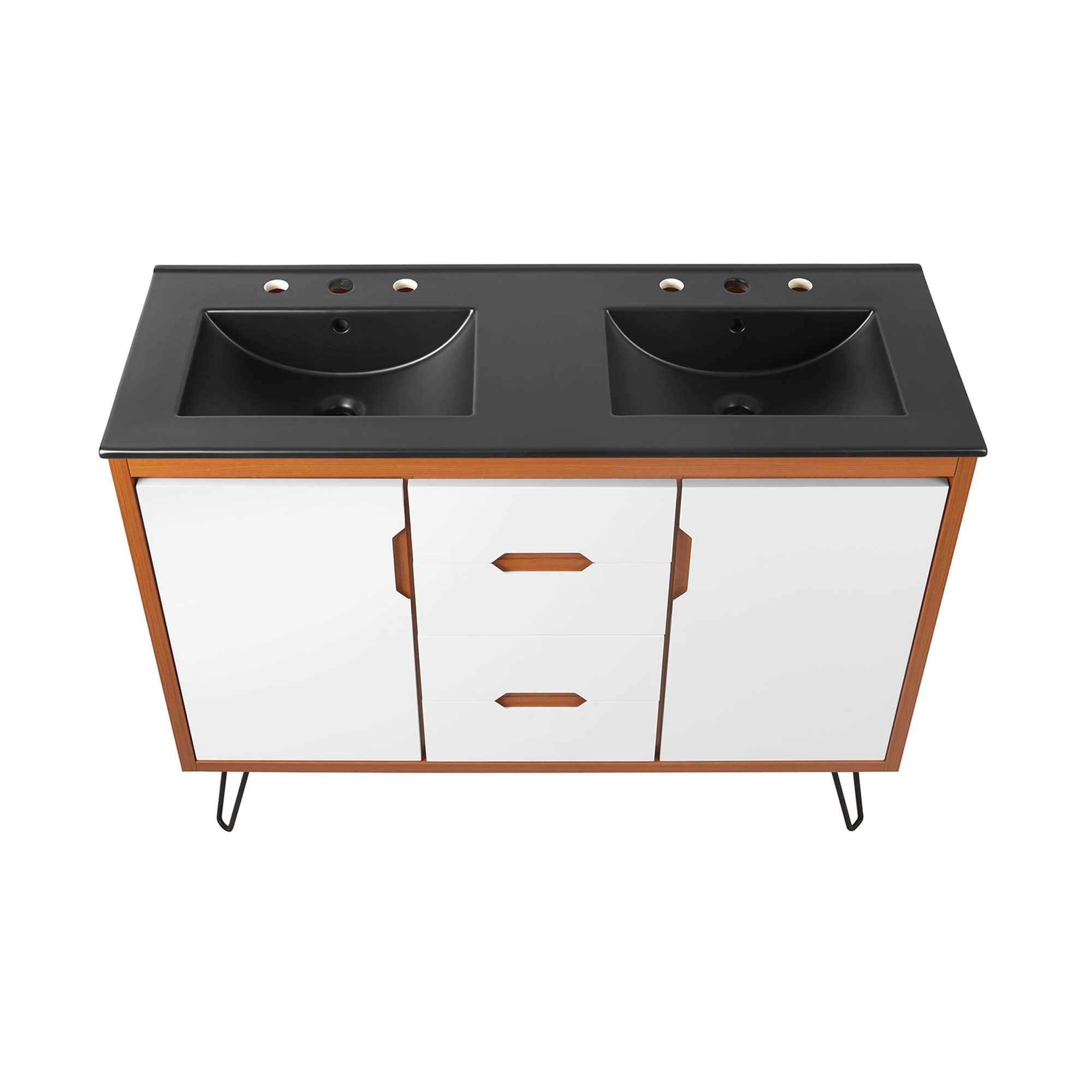 Energize 48" Double Sink Bathroom Vanity