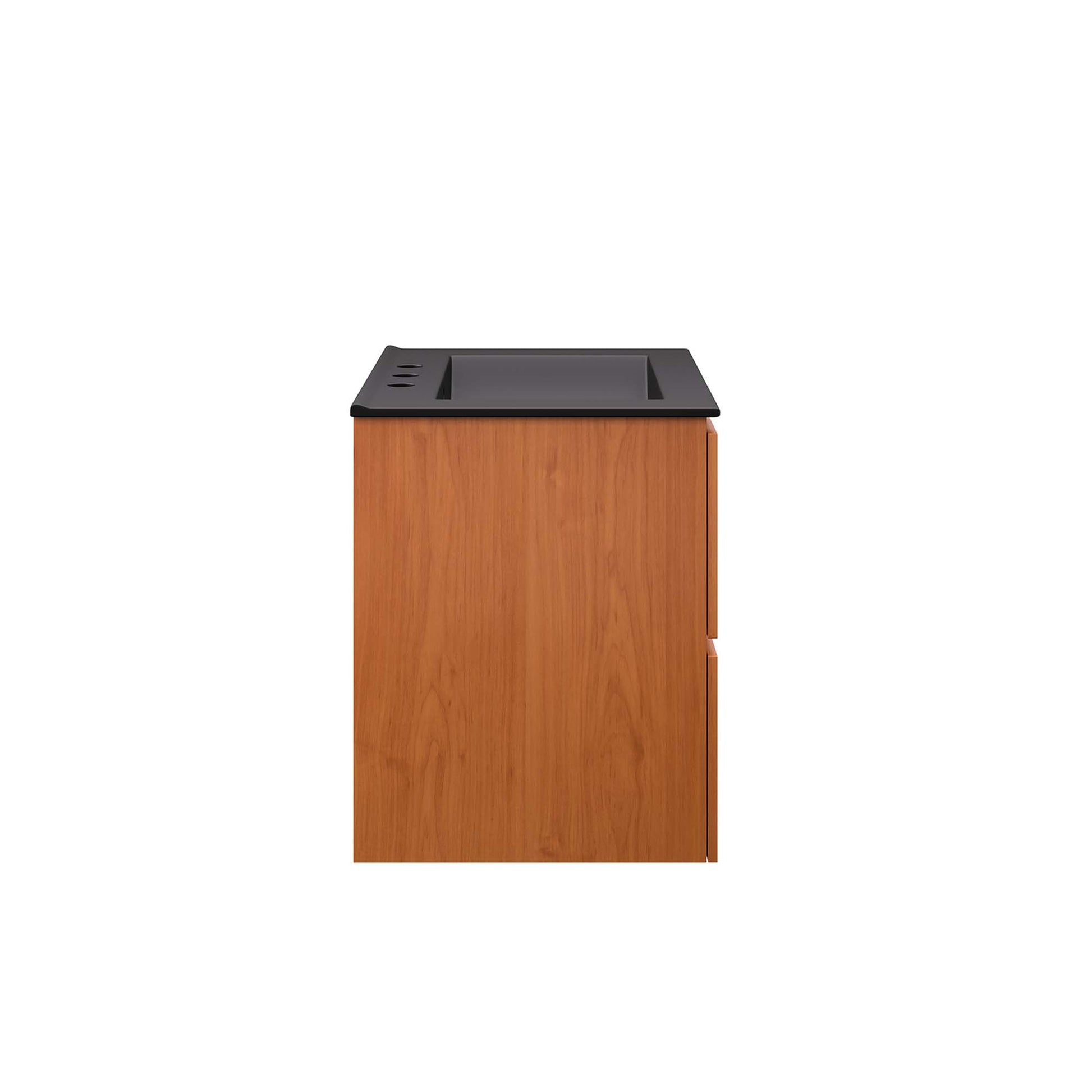 Scenic Wall-Mount Bathroom Vanity Basin Included