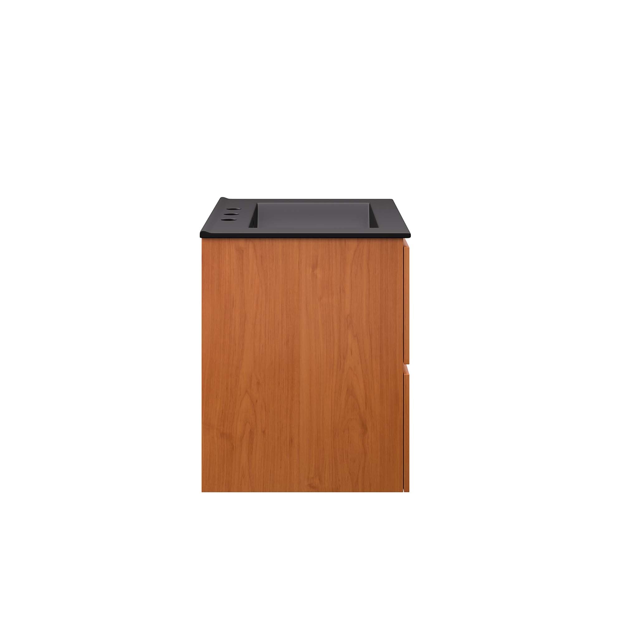 Scenic Wall-Mount Bathroom Vanity Basin Included