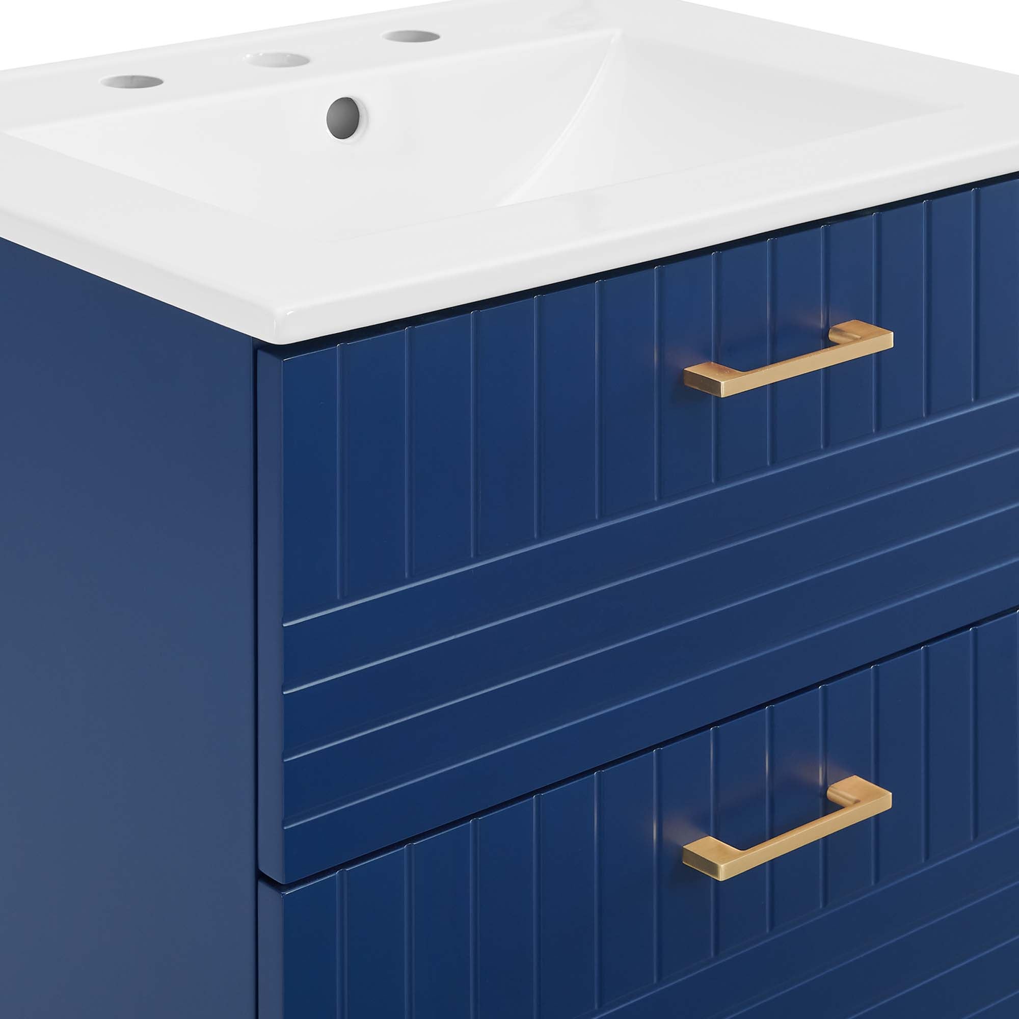 Daybreak Wall-Mount Bathroom Vanity Basin Included
