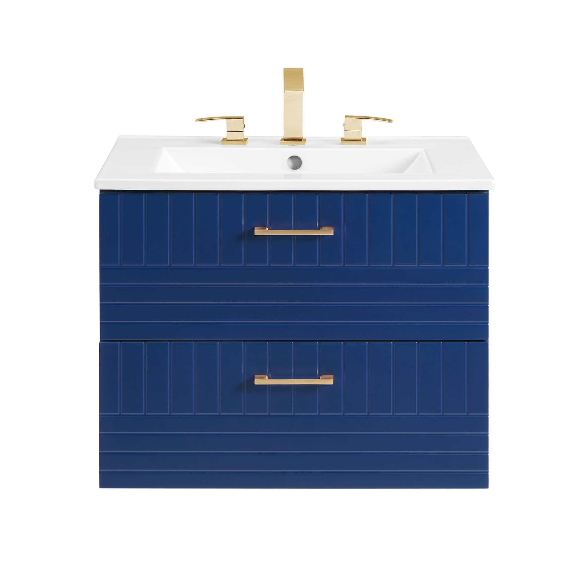 Daybreak Wall-Mount Bathroom Vanity Basin Included