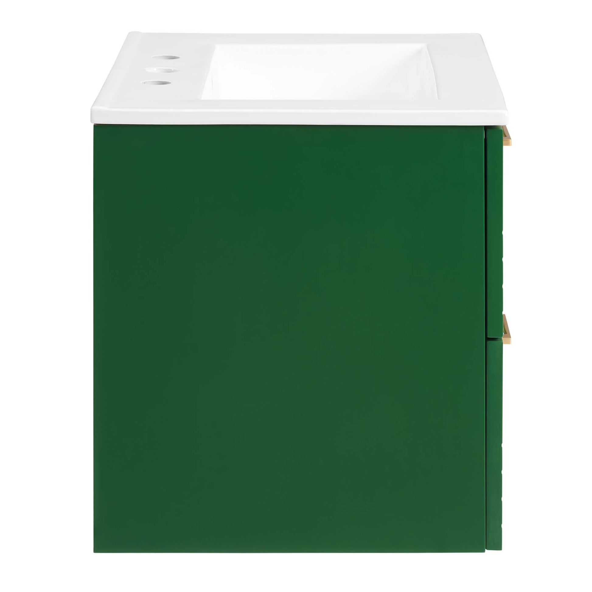 Daybreak Wall-Mount Bathroom Vanity Basin Included