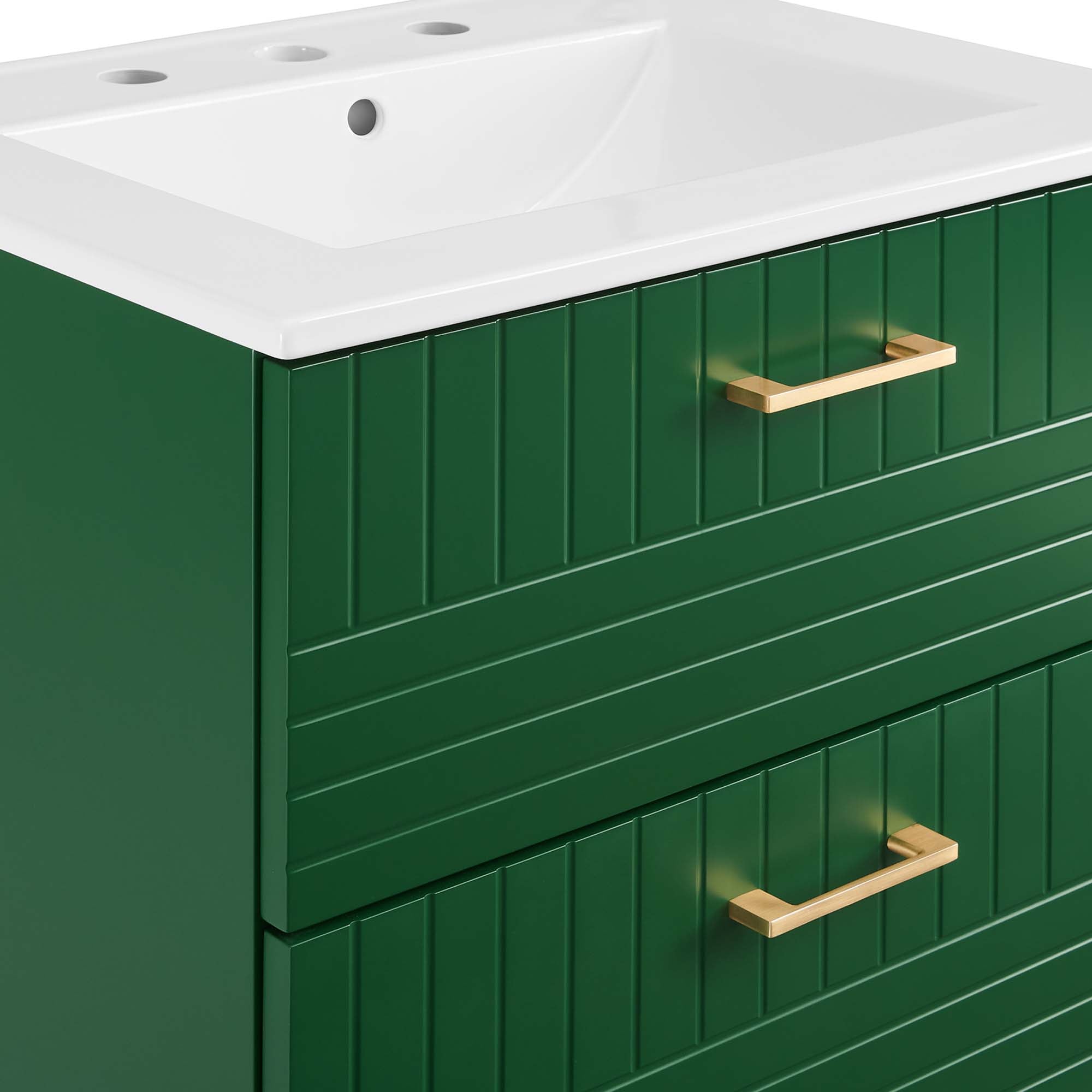 Daybreak Wall-Mount Bathroom Vanity Basin Included
