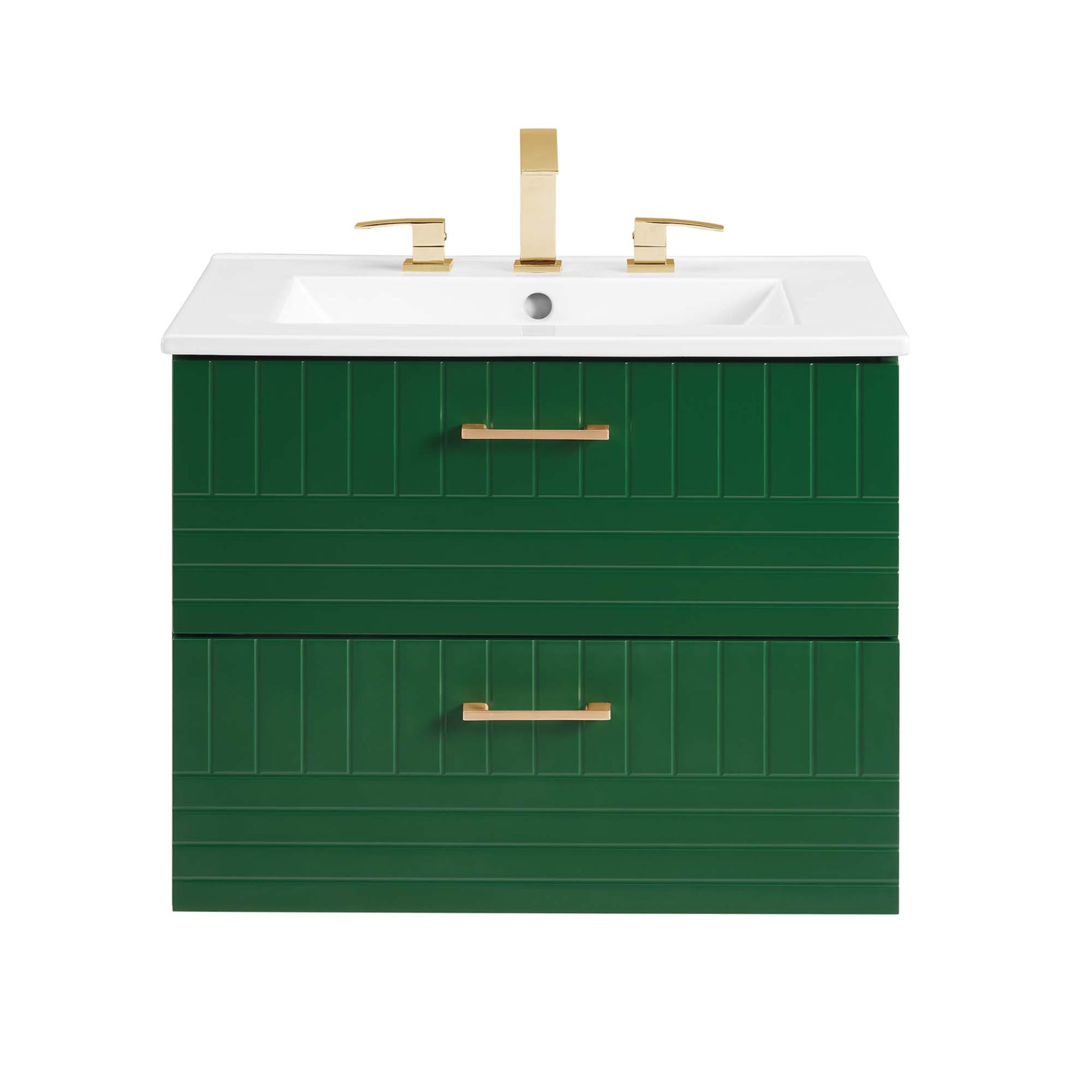 Daybreak Wall-Mount Bathroom Vanity Basin Included