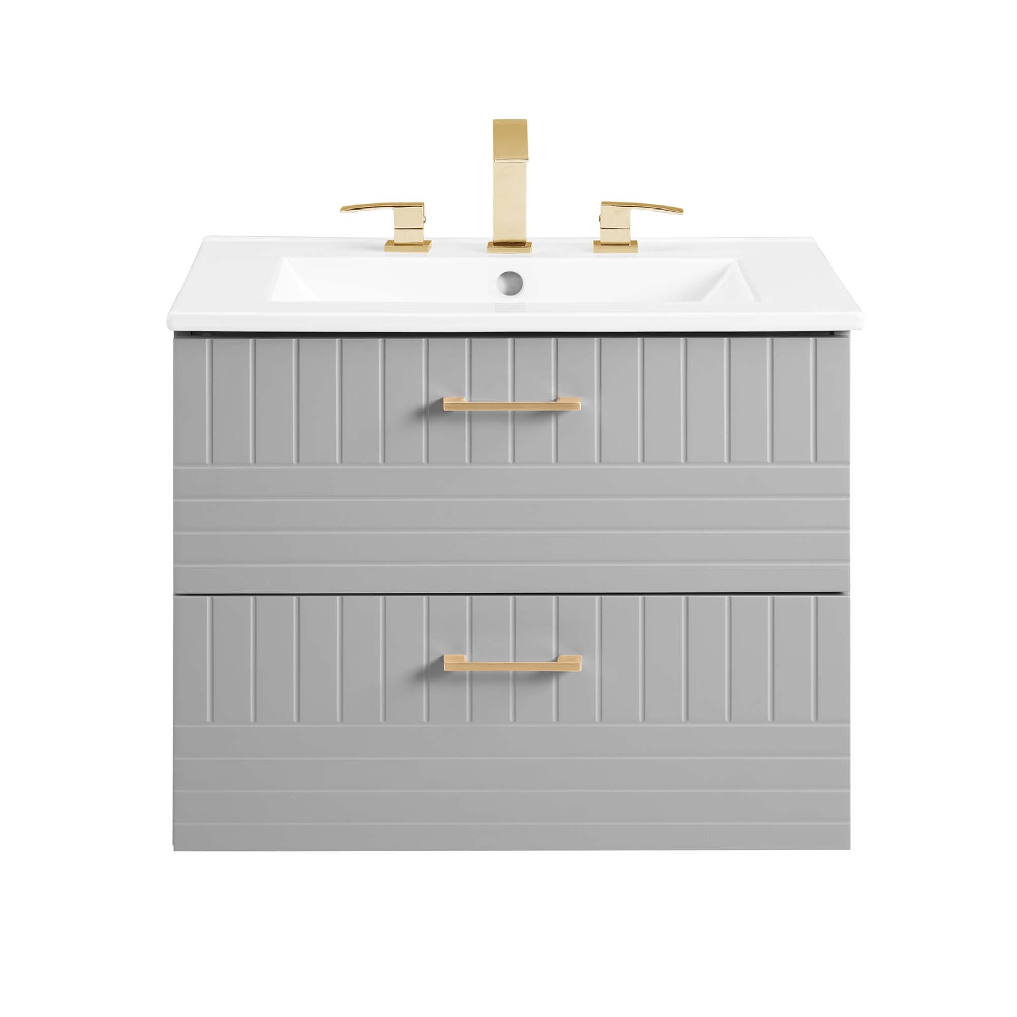 Daybreak Wall-Mount Bathroom Vanity Basin Included
