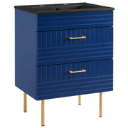 Daybreak 24" Bathroom Vanity - Blue Black