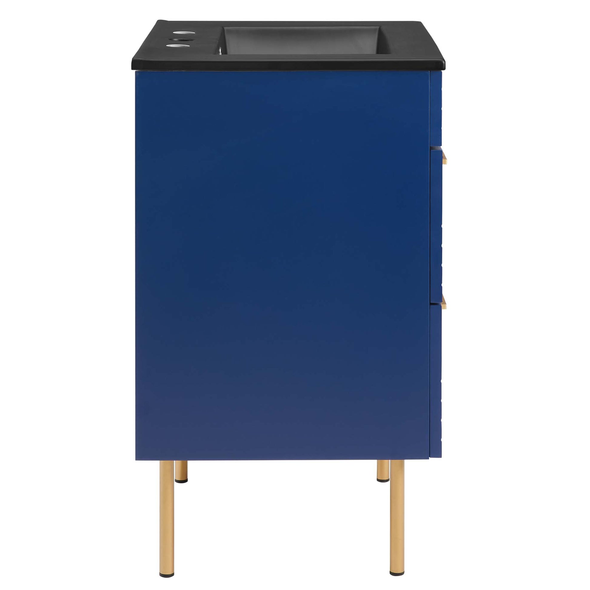 Daybreak 24" Bathroom Vanity - White Black