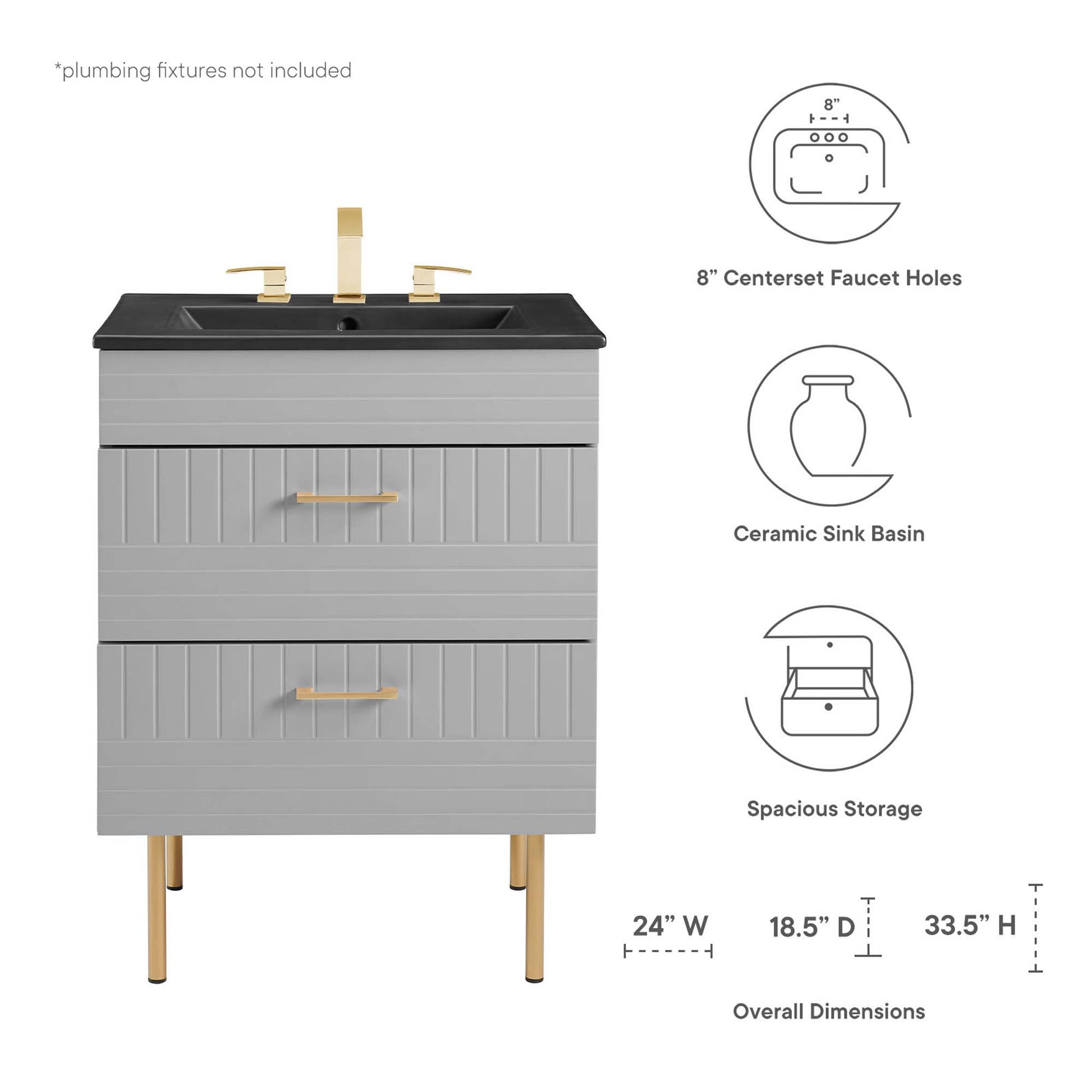 Daybreak 24" Bathroom Vanity