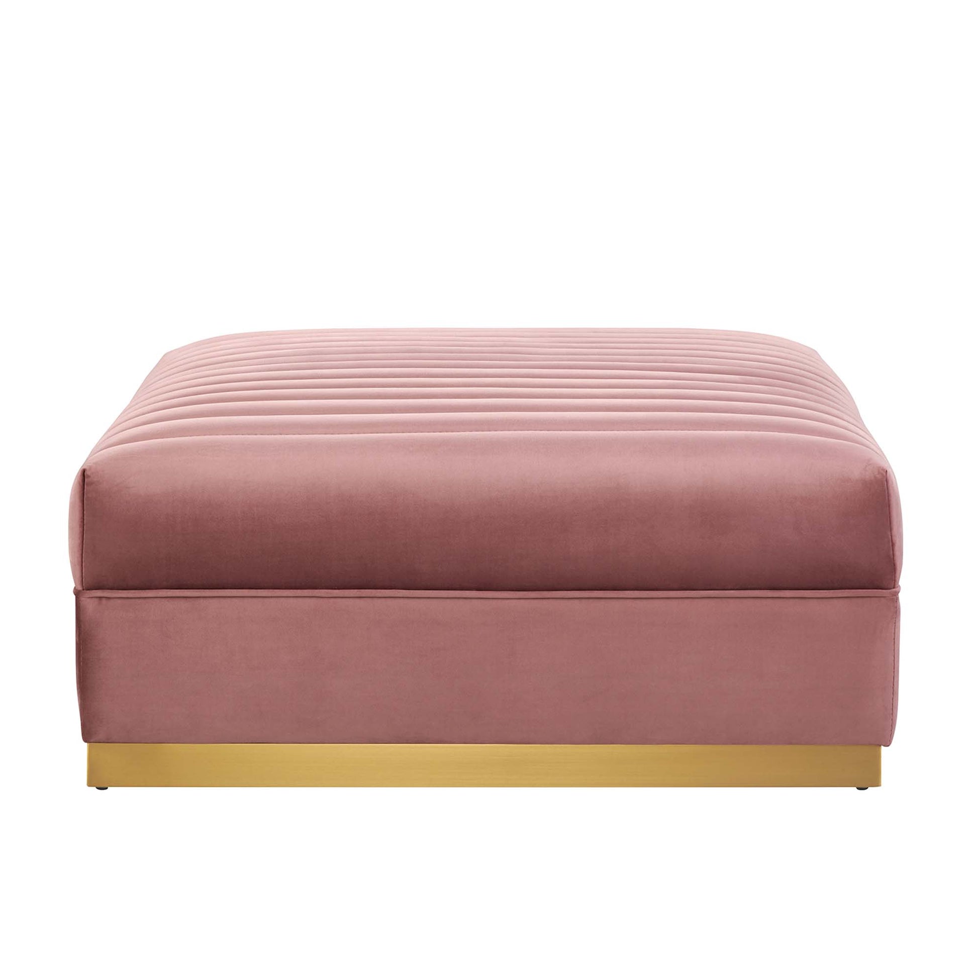 Sanguine 5-Piece Channel Tufted Performance Velvet Modular Sectional Sofa