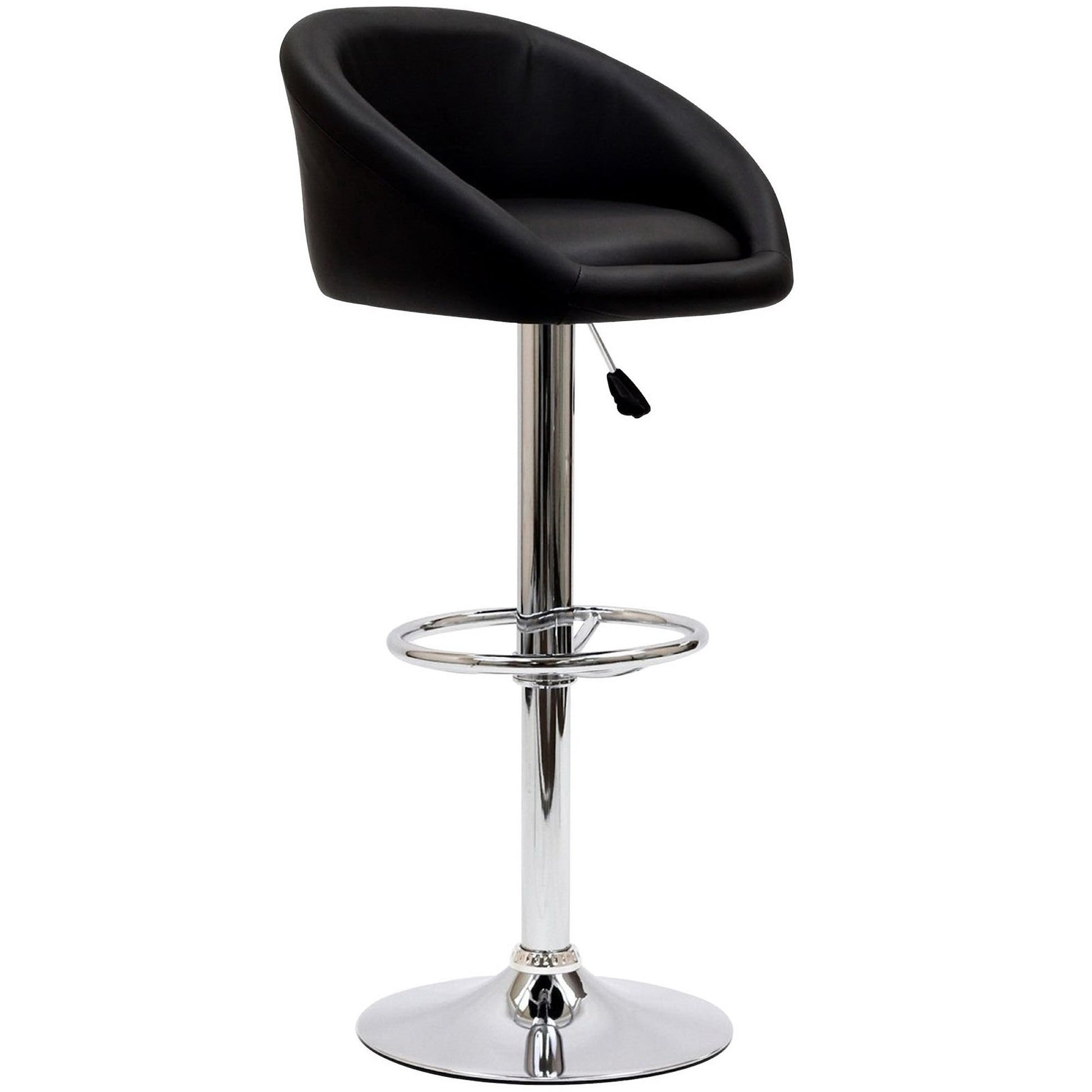 Marshmallow Bar Stool - Black