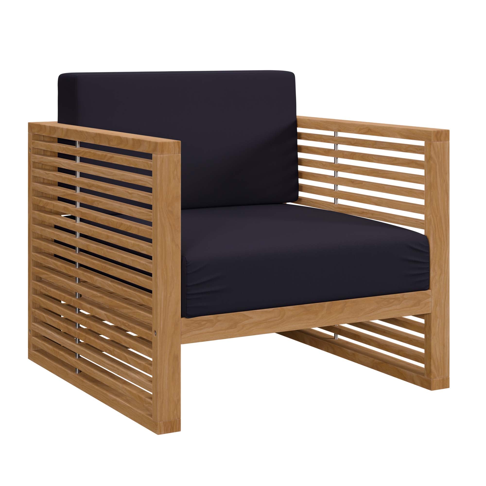 Carlsbad 6-Piece Teak Wood Outdoor Patio Outdoor Patio Set