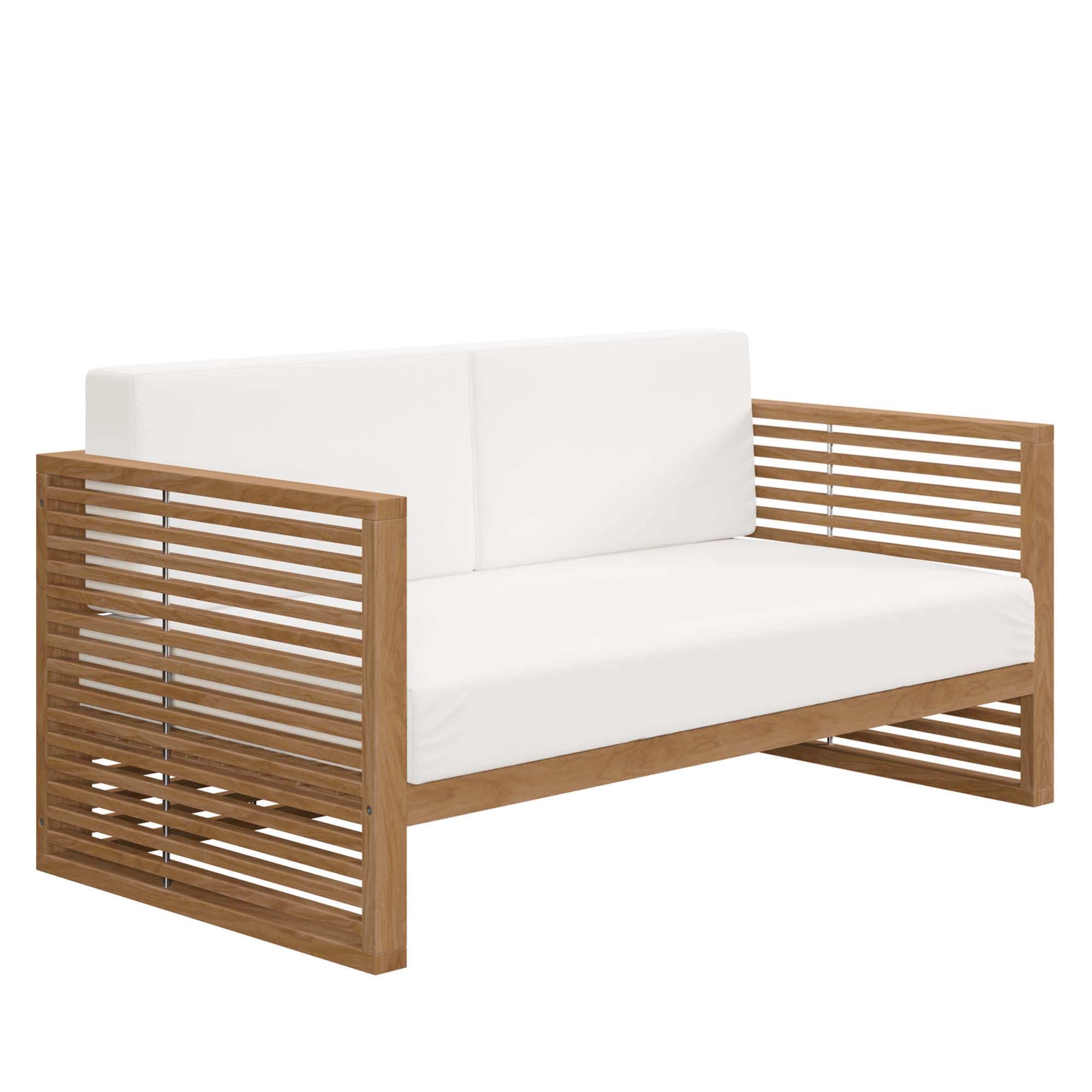 Carlsbad 6-Piece Teak Wood Outdoor Patio Outdoor Patio Set