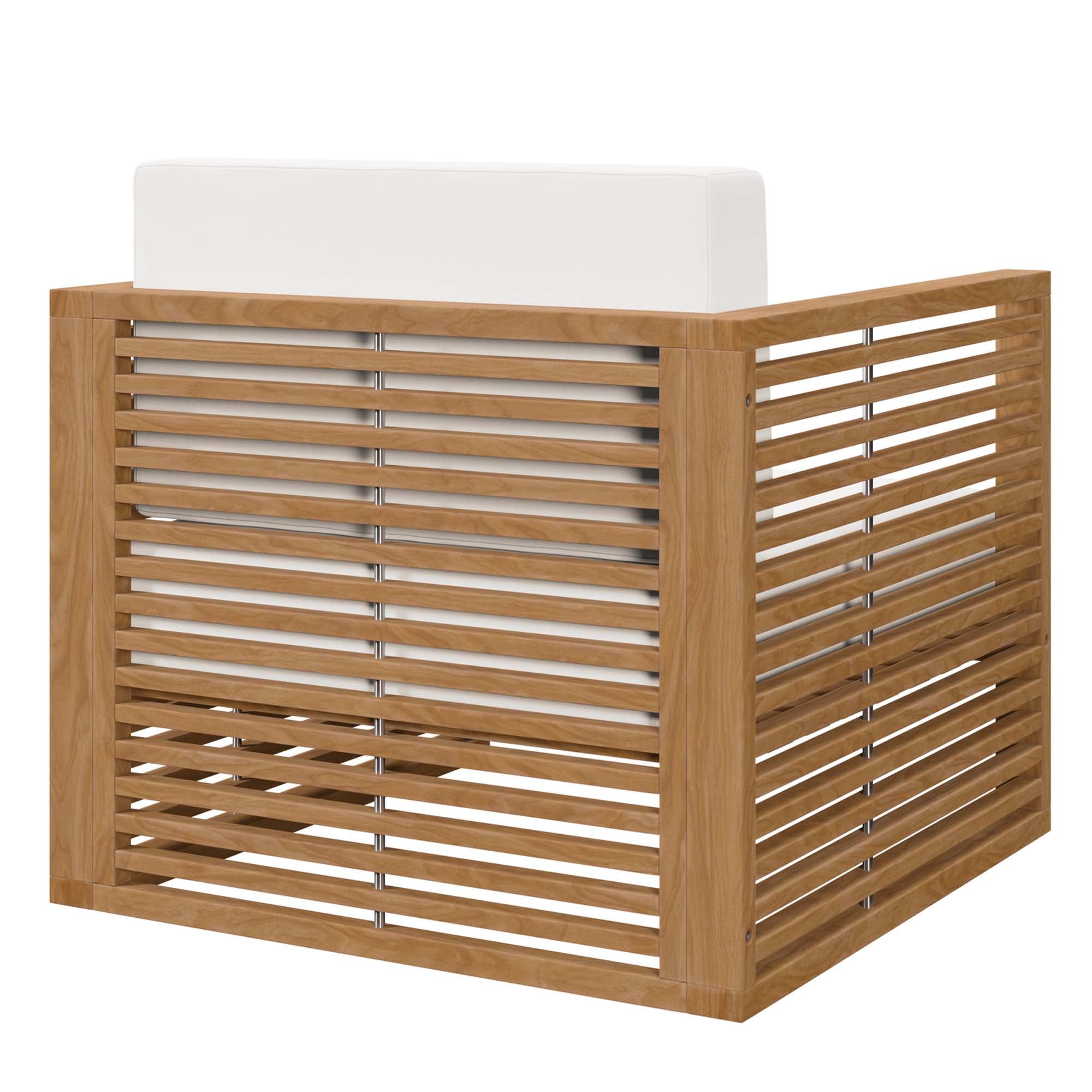 Carlsbad 6-Piece Teak Wood Outdoor Patio Outdoor Patio Set