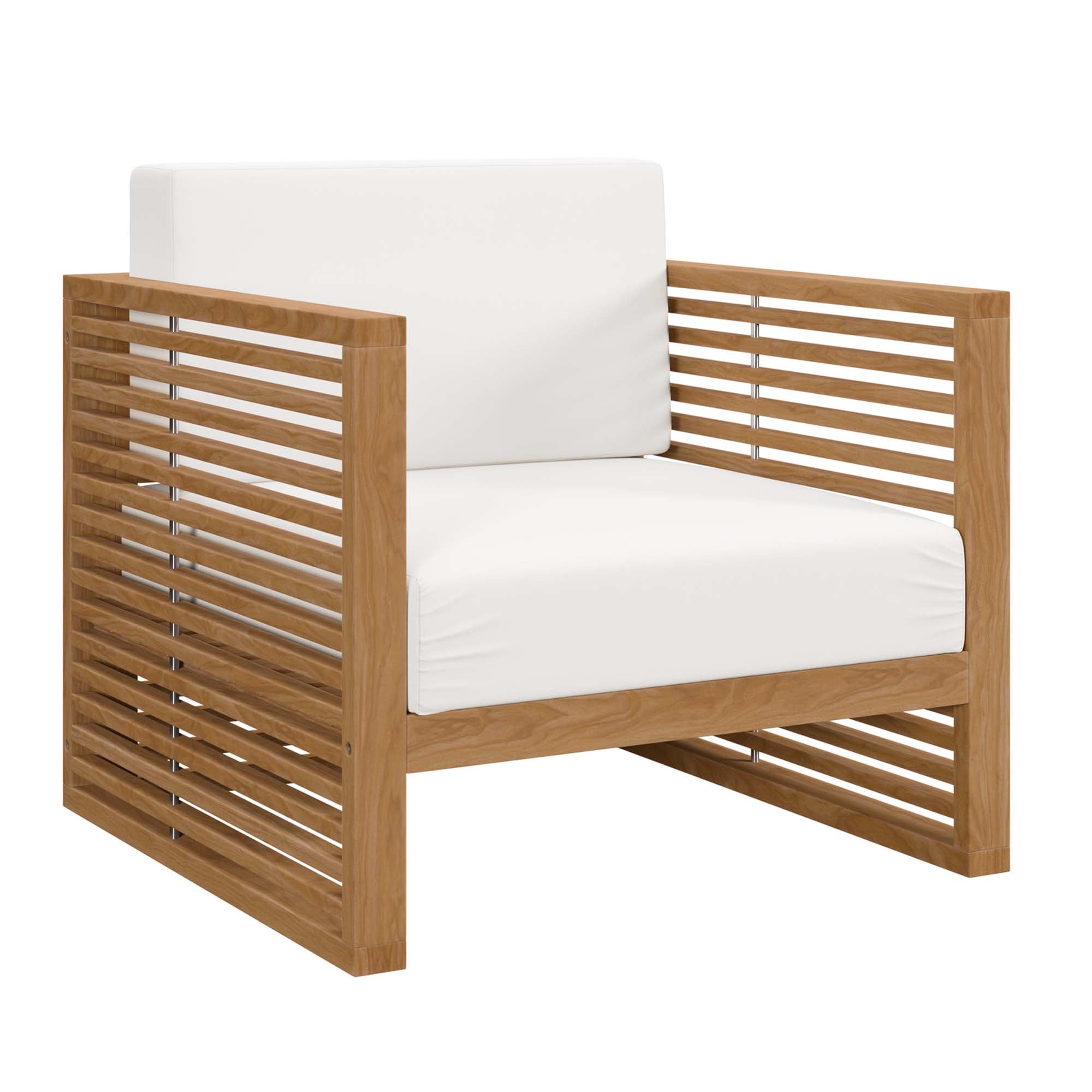 Carlsbad 3-Piece Teak Wood Outdoor Patio Outdoor Patio Set