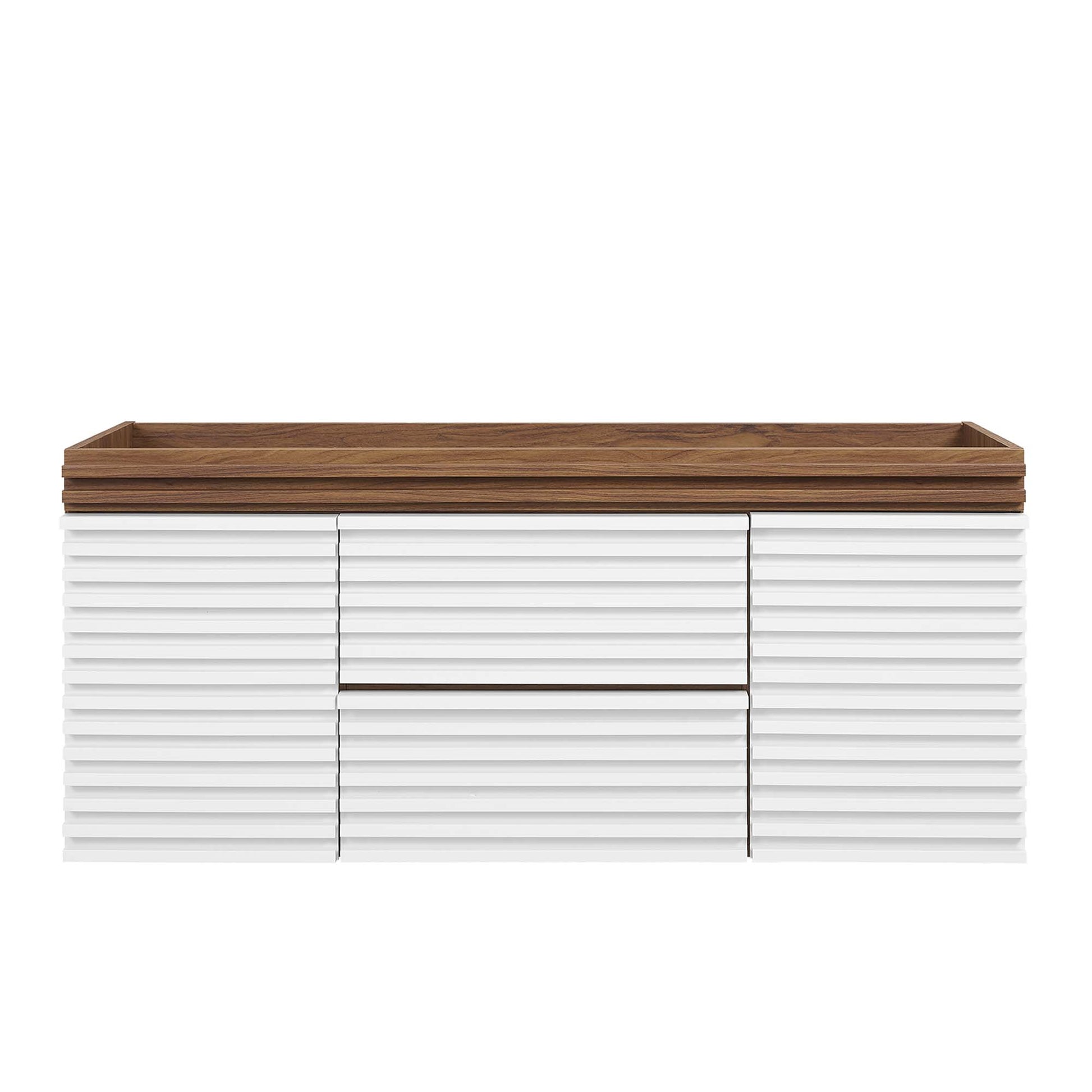 Render 48" Wall-Mount Bathroom Cabinet Basin Not Included