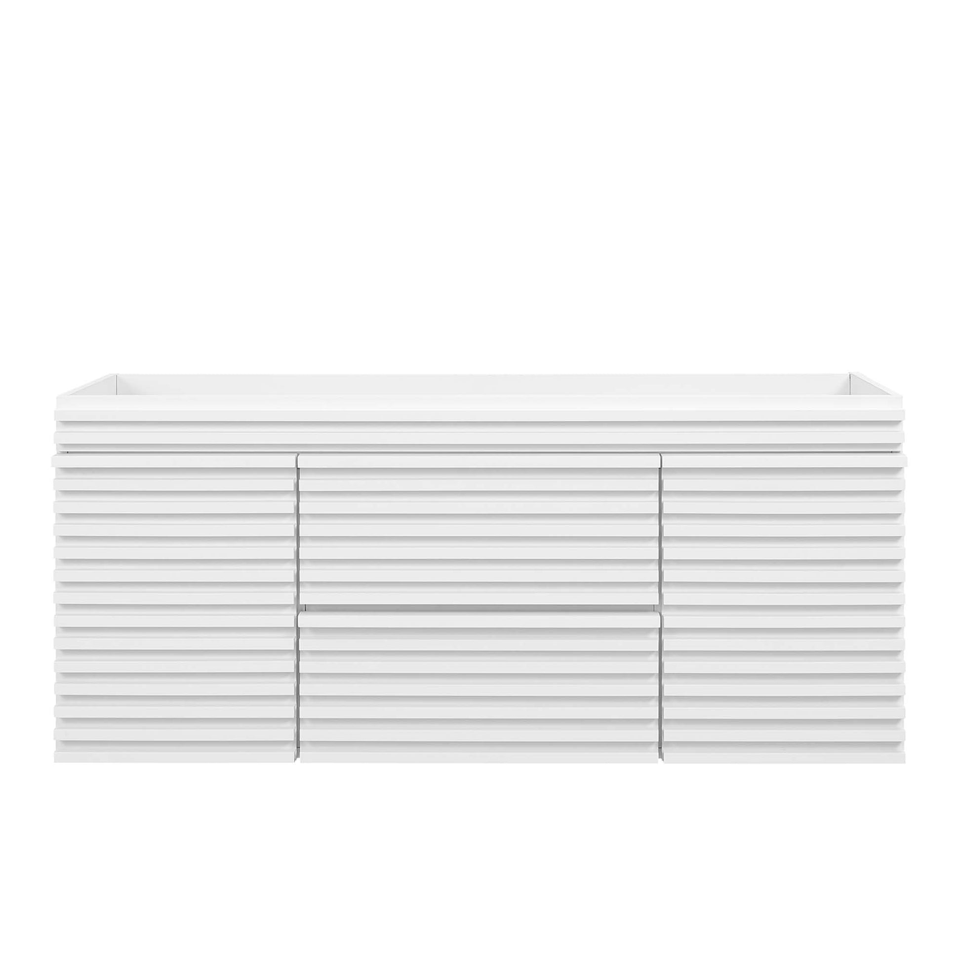 Render 48" Wall-Mount Bathroom Cabinet Basin Not Included