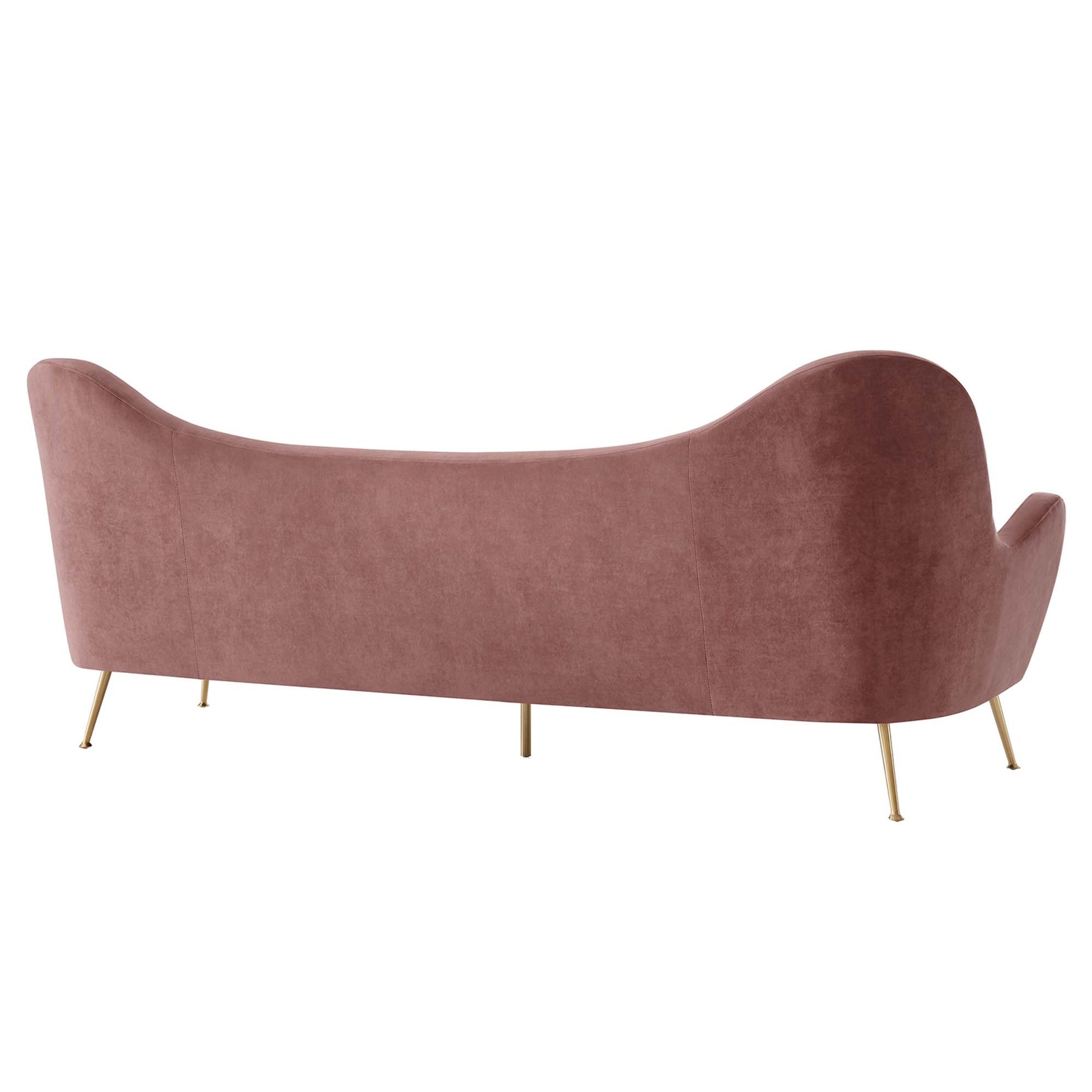 Cheshire Channel Tufted Performance Velvet Sofa - Navy
