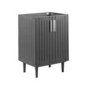 Augusta 24" Bathroom Vanity Cabinet (Sink Basin Not Included) - Gray