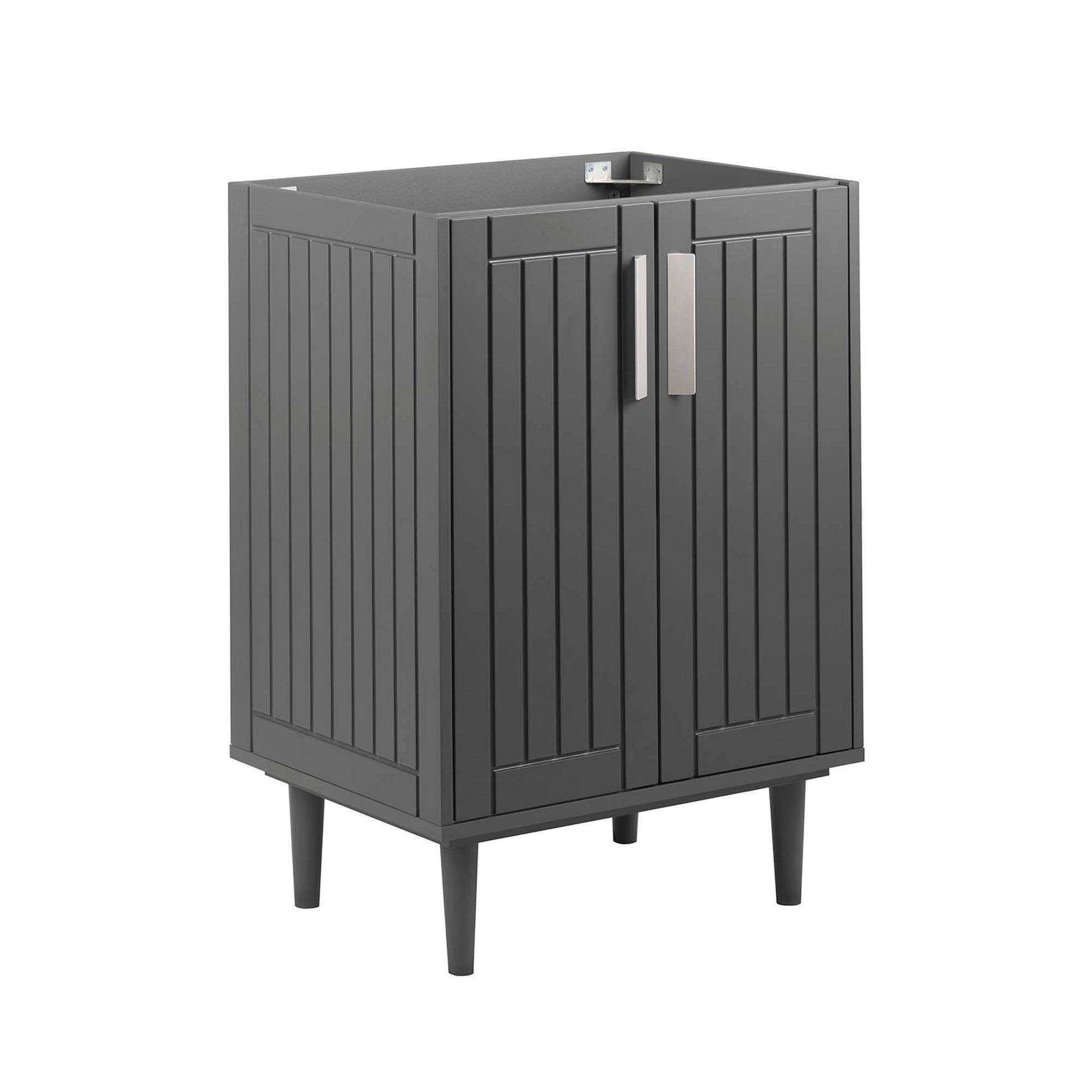 Augusta 24" Bathroom Vanity Cabinet (Sink Basin Not Included) - Gray