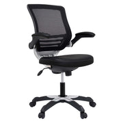 Edge Vinyl Office Chair - Black