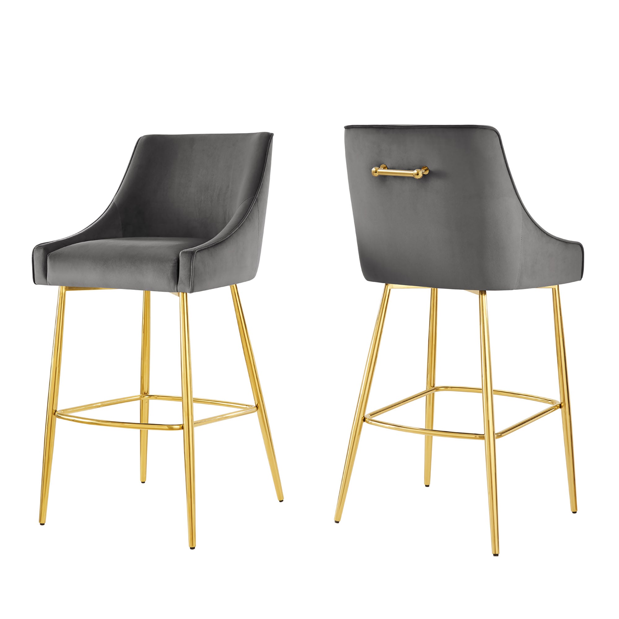 Discern Bar Stools - Set of 2 - Gray