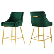Discern Counter Stools Set of 2 - Green