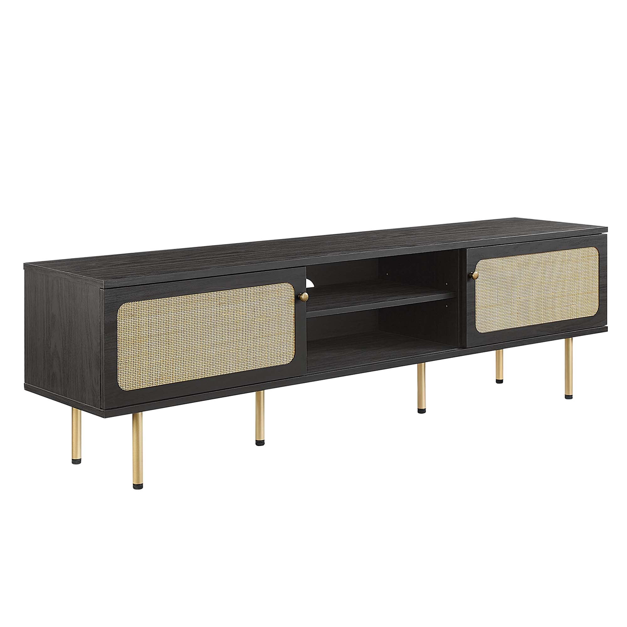 Cambria 70" TV Stand - Black
