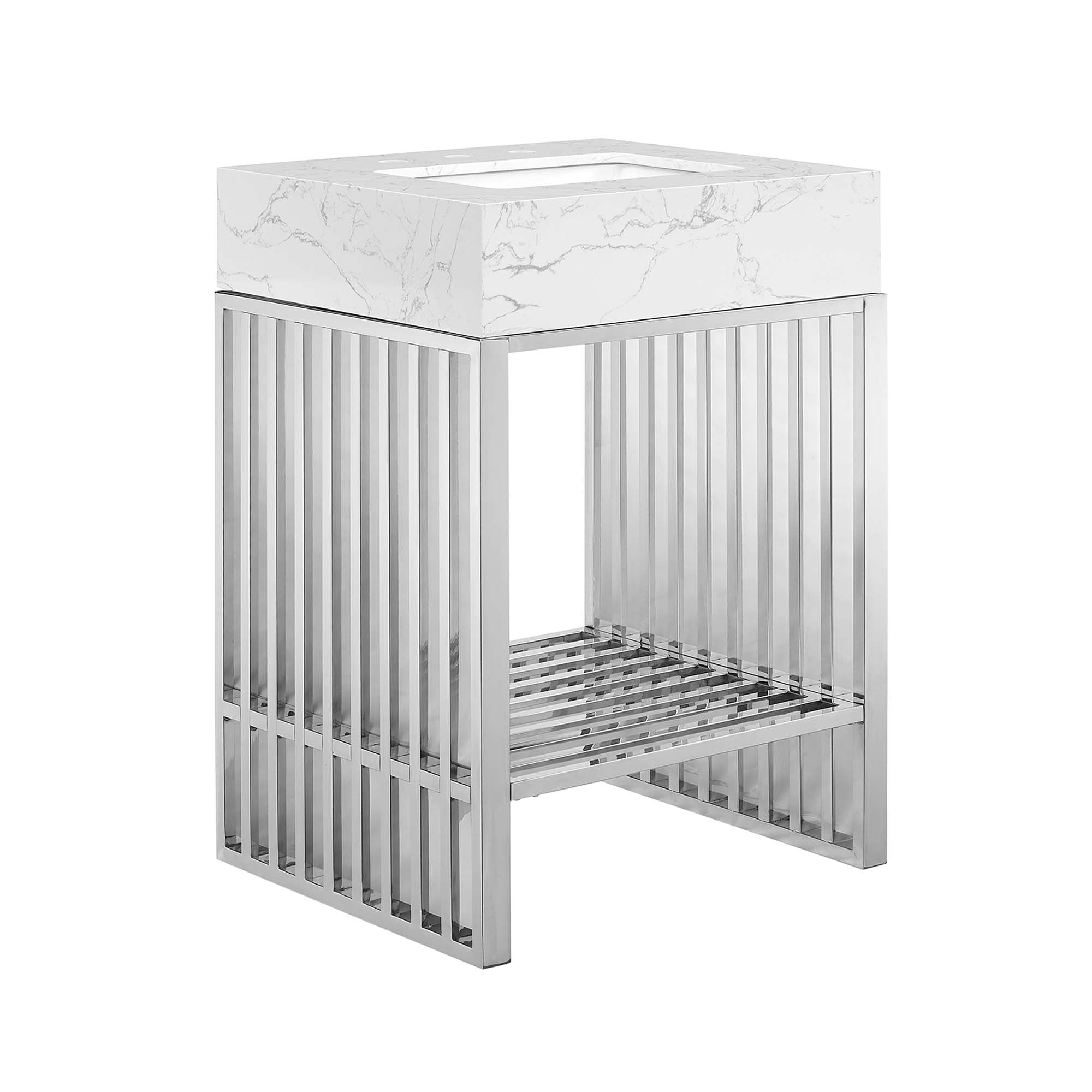 Gridiron Bathroom Vanity Basin Included