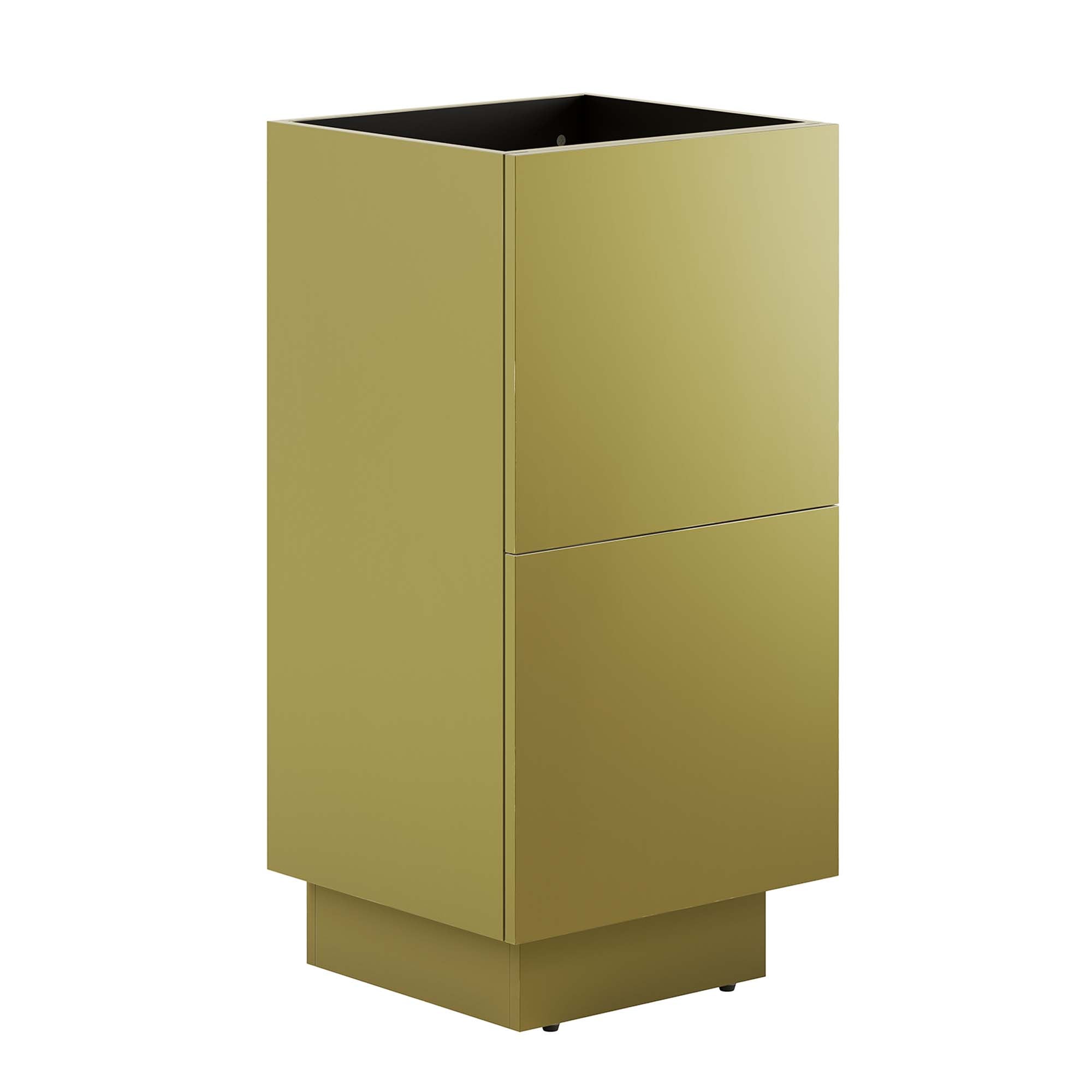 Quantum Bathroom Cabinet Basin Not Included - Gold