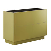 Quantum 48" Bathroom Vanity Cabinet (Sink Basin Not Included) - Gold