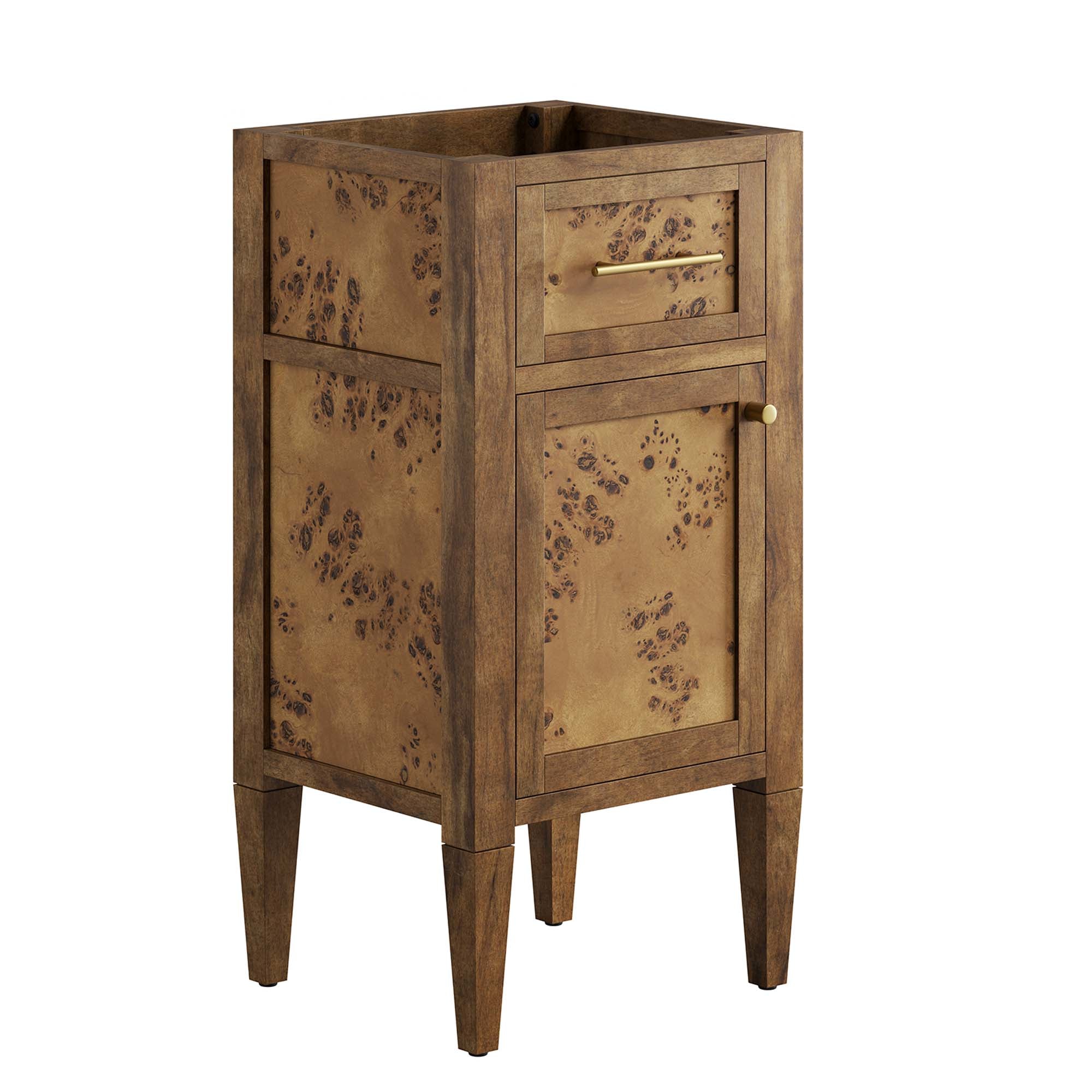 Elysian Bathroom Cabinet Basin Not Included - Brown