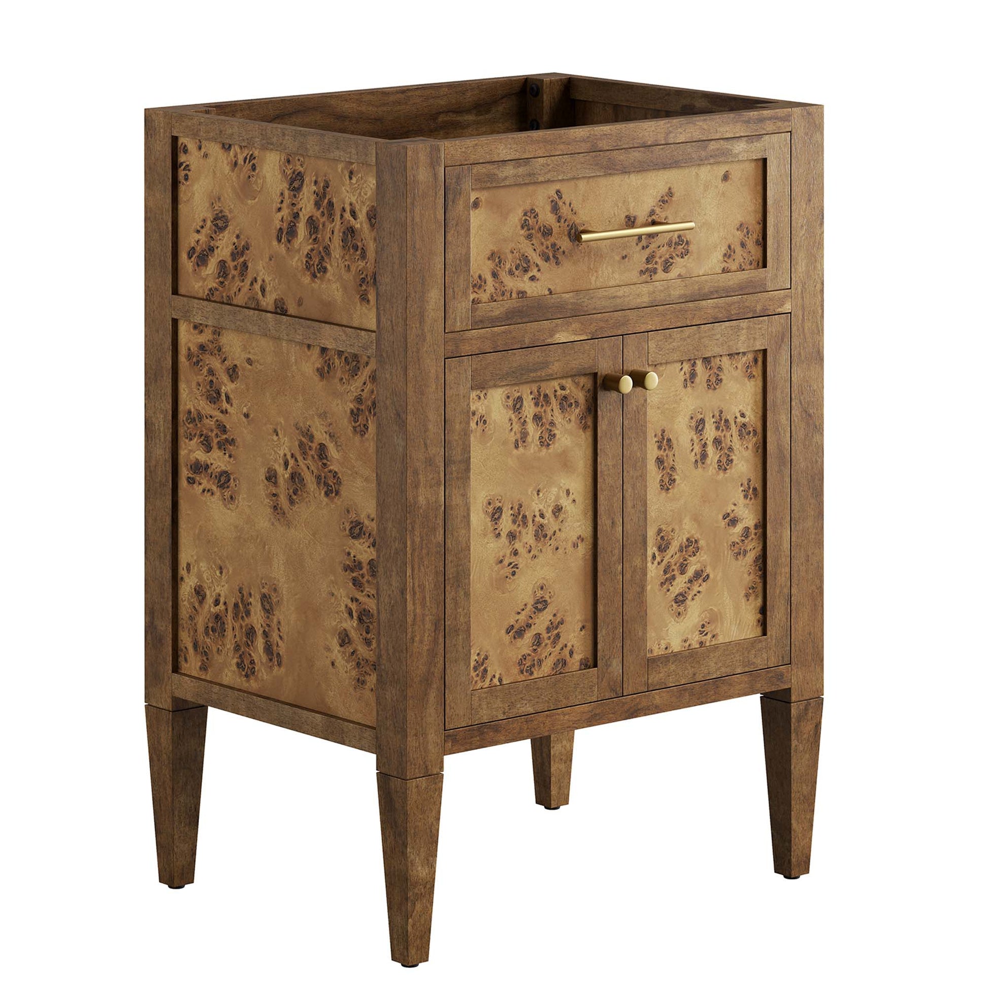 Elysian Bathroom Cabinet Basin Not Included - Brown