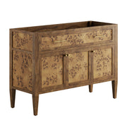 Elysian 48" Wood Bathroom Vanity Cabinet (Sink Basin Not Included) - Brown