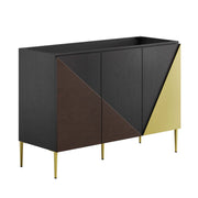 Alchemist 48" Bathroom Vanity Cabinet (Sink Basin Not Included) - Black Gold