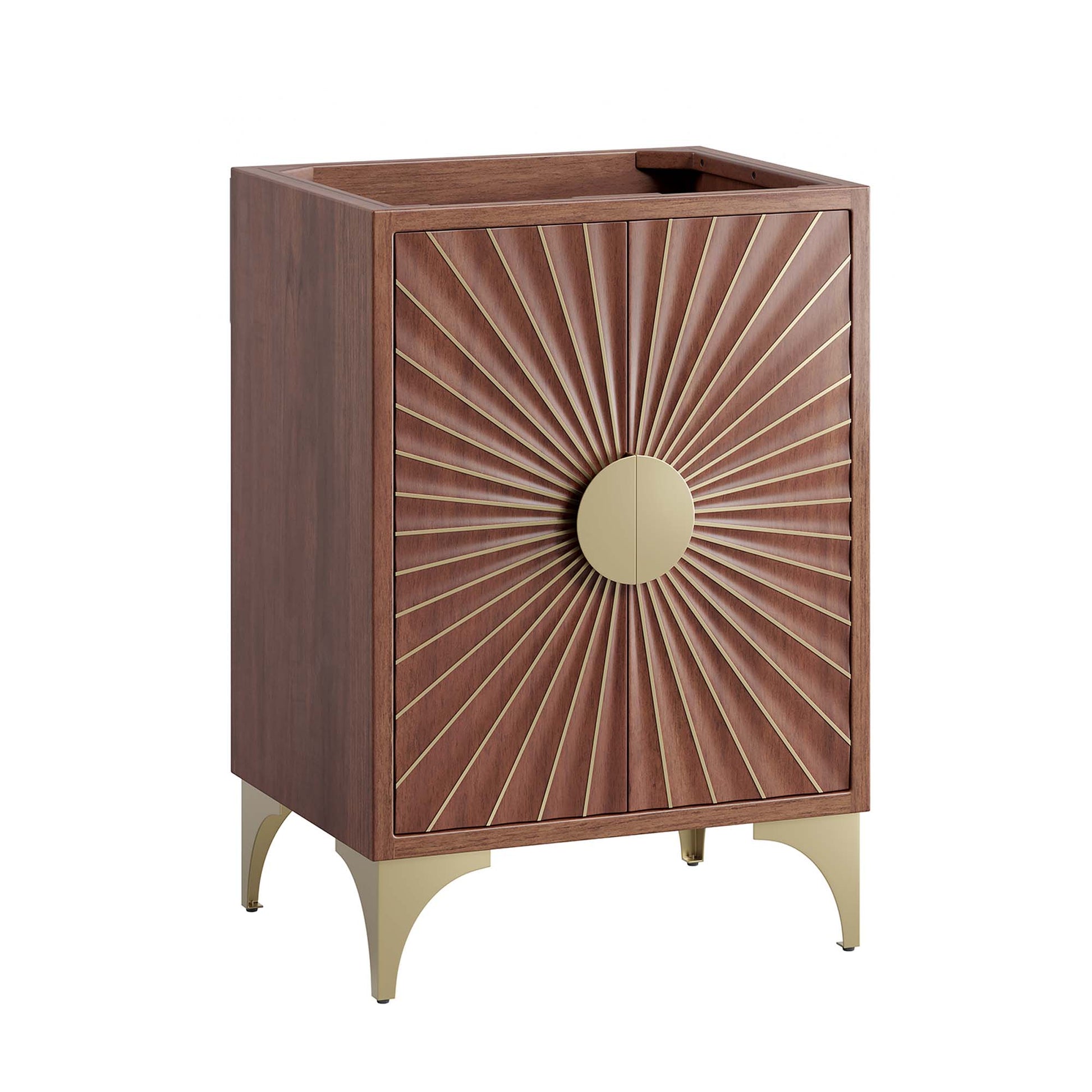 Daylight Bathroom Cabinet Basin Not Included - Walnut