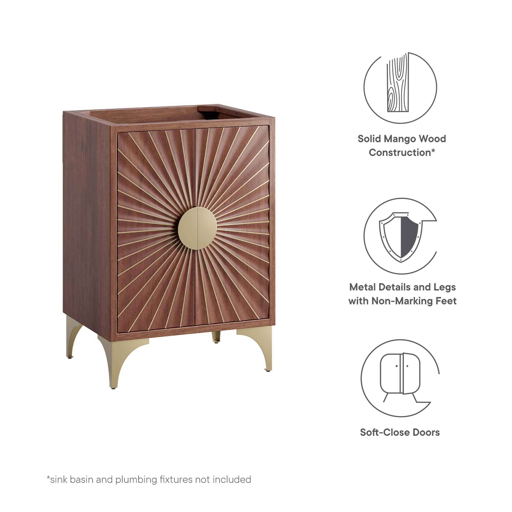 Daylight Bathroom Cabinet Basin Not Included