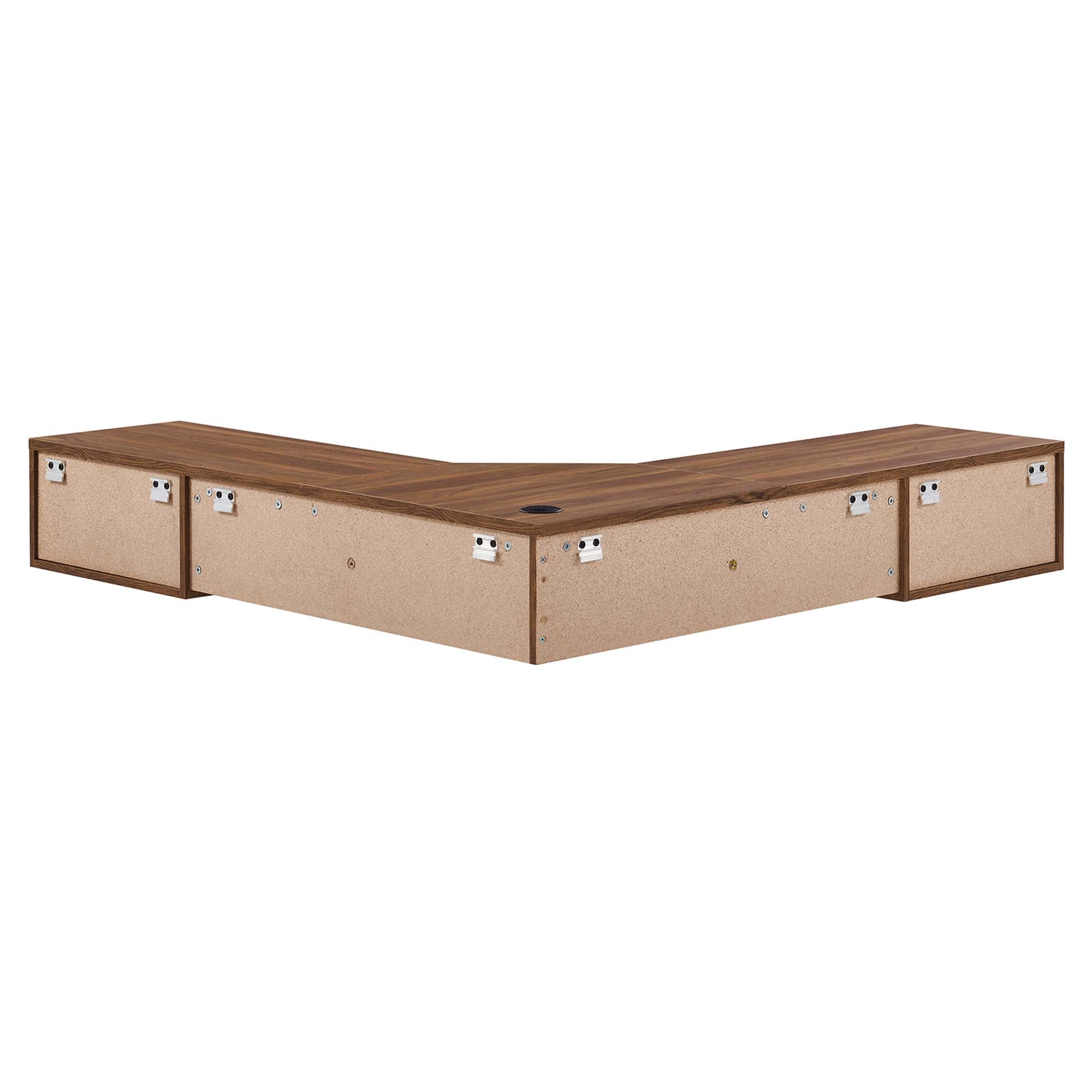Render Wall Mount Corner Office Desk