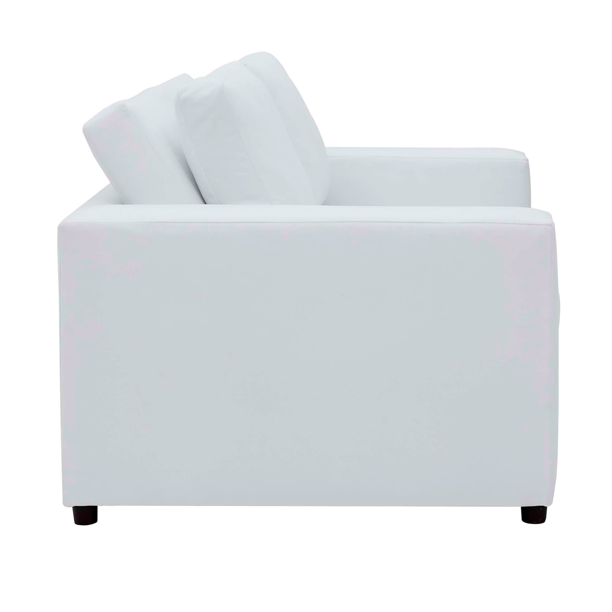 Avendale Velvet Loveseat – Made in the USA With Bench Seat Cushion