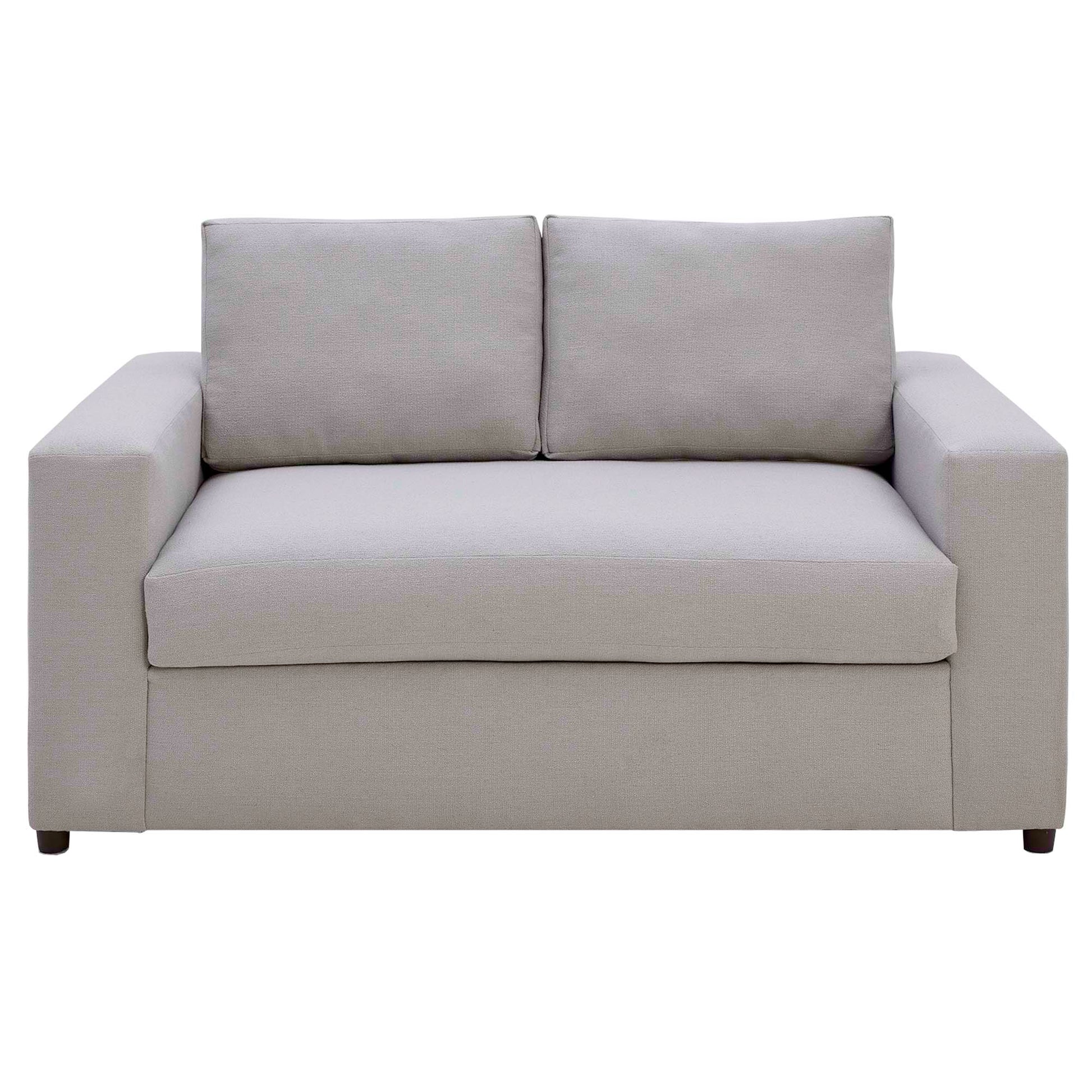 Avendale Linen Blend Loveseat – Made in the USA With Bench Seat Cushion
