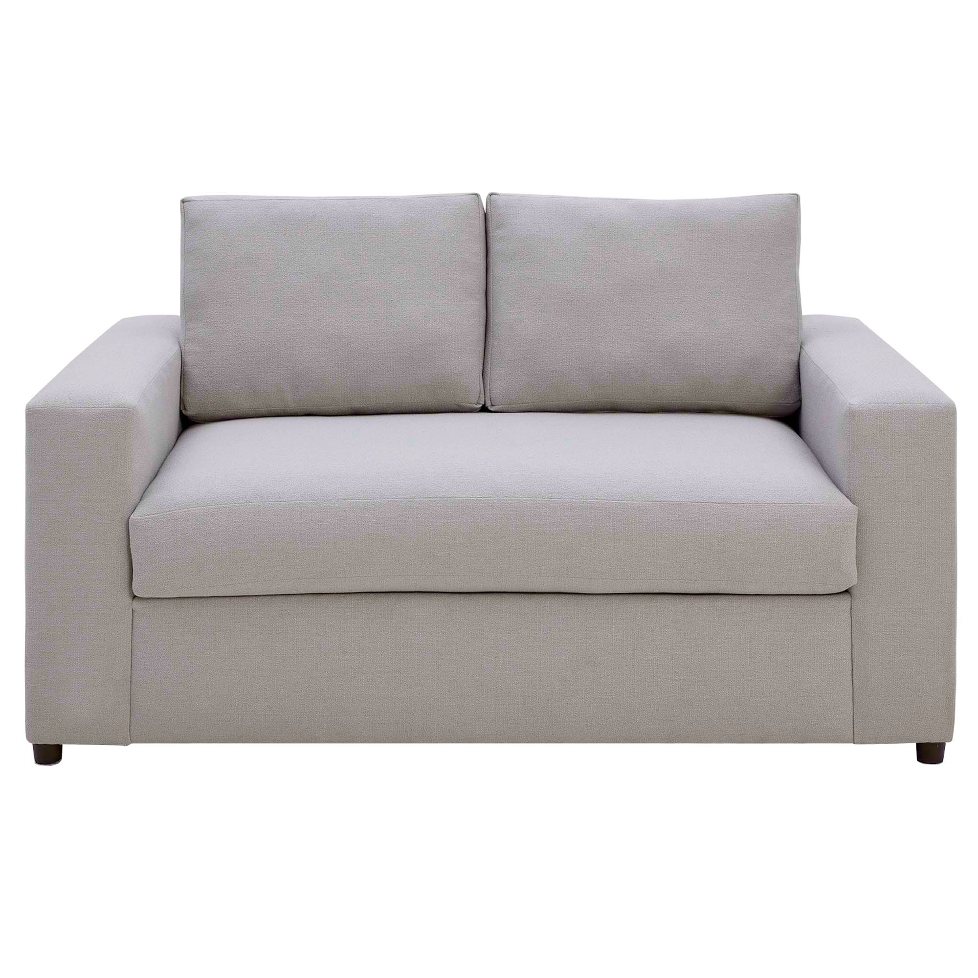 Avendale Linen Blend Loveseat – Made in the USA With Bench Seat Cushion