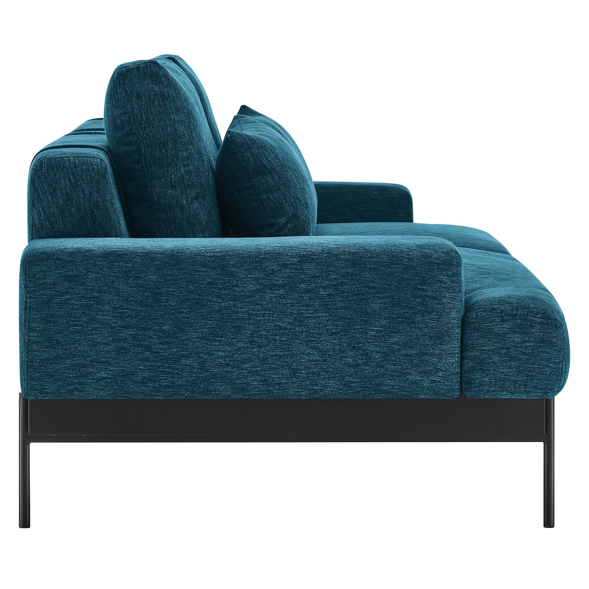 Proximity Upholstered Fabric Sofa - White