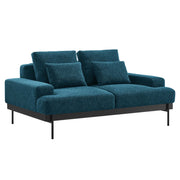 Proximity Upholstered Fabric Loveseat - Azure
