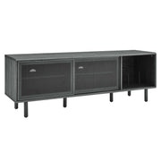 Kurtis 67" TV and Vinyl Record Stand - Charcoal