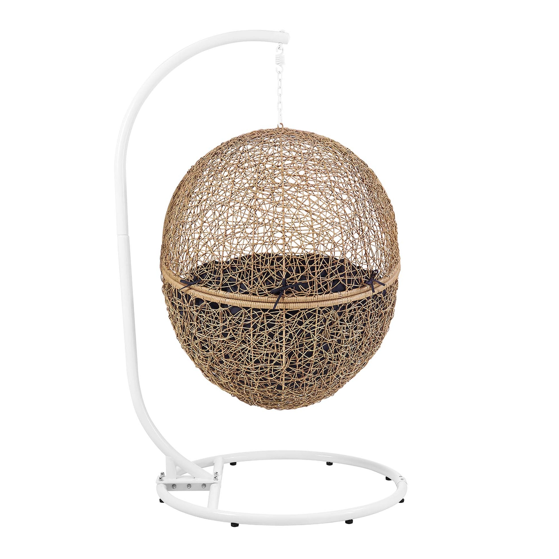 Encase Outdoor Patio Rattan Swing Chair