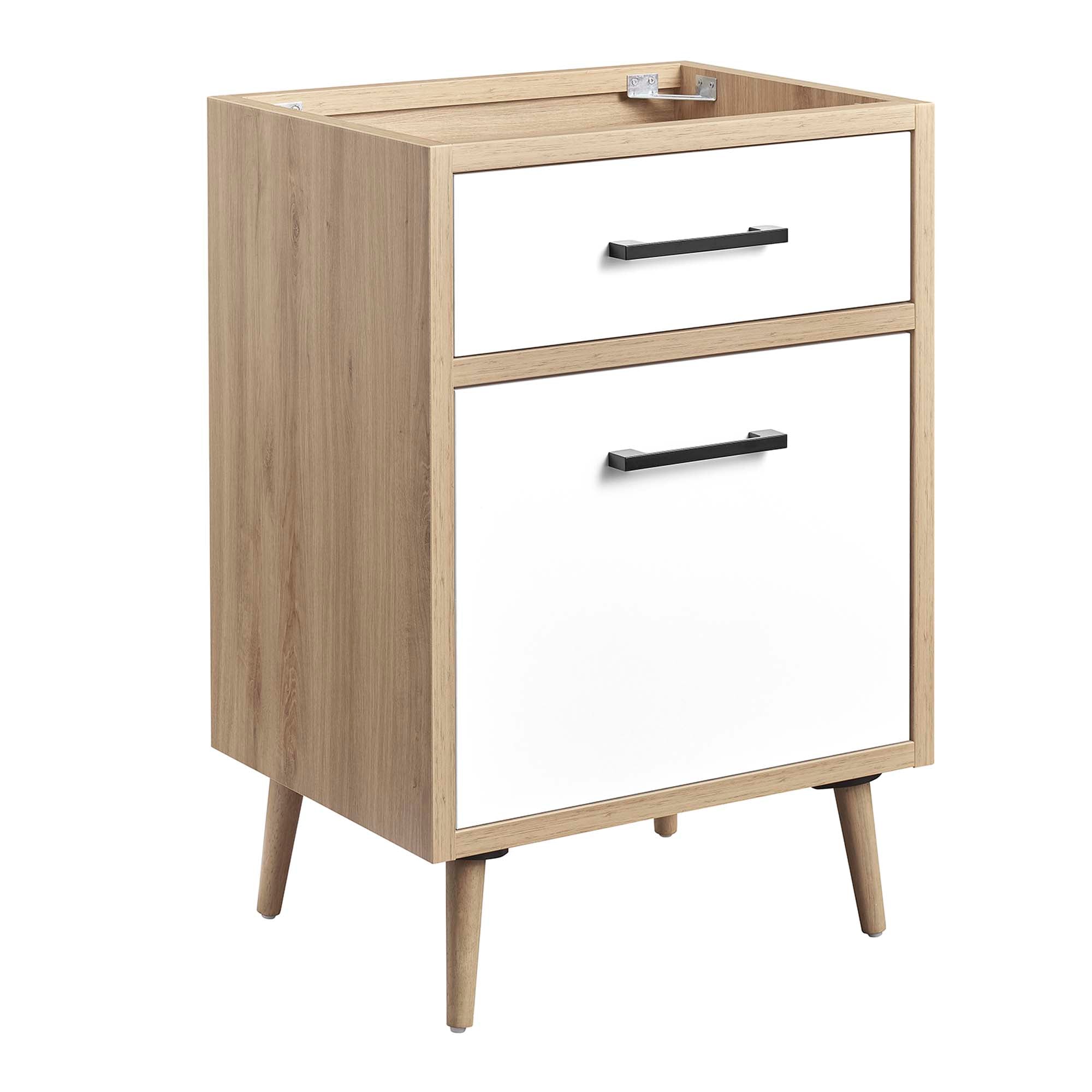 Maverick Bathroom Cabinet Basin Not Included - Oak White