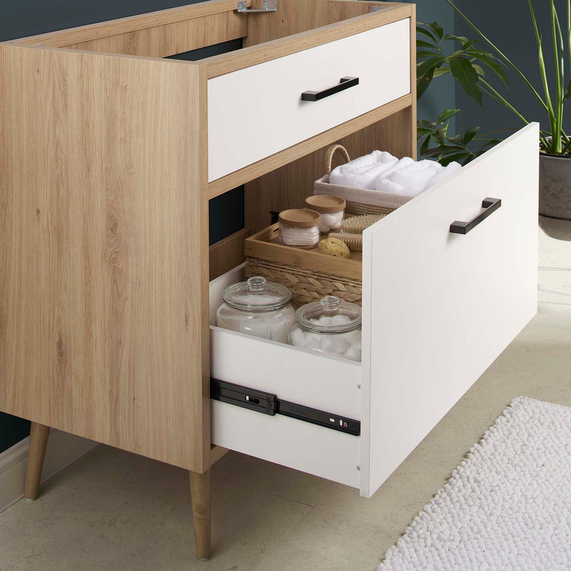 Maverick 36" Bathroom Vanity Cabinet Sink Basin Not Included