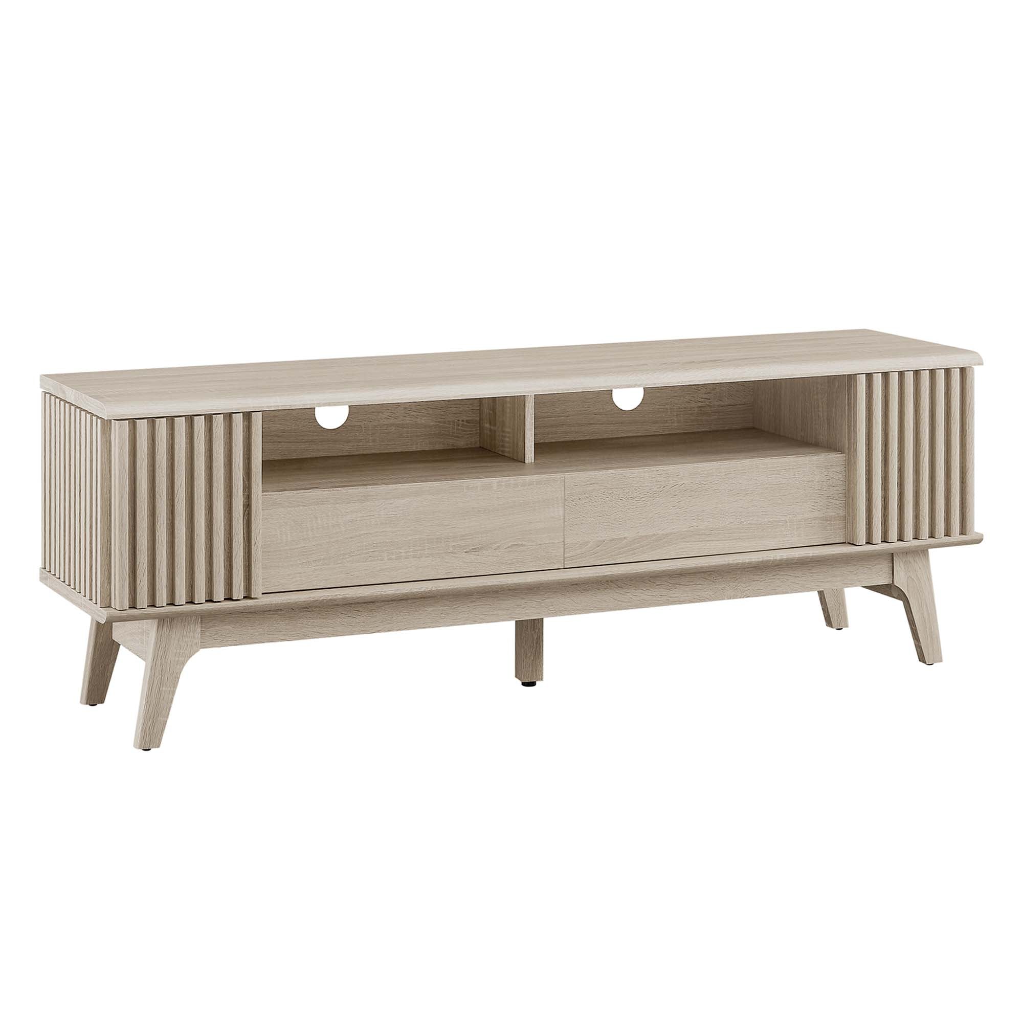 Eudora 60" TV Stand - Oak